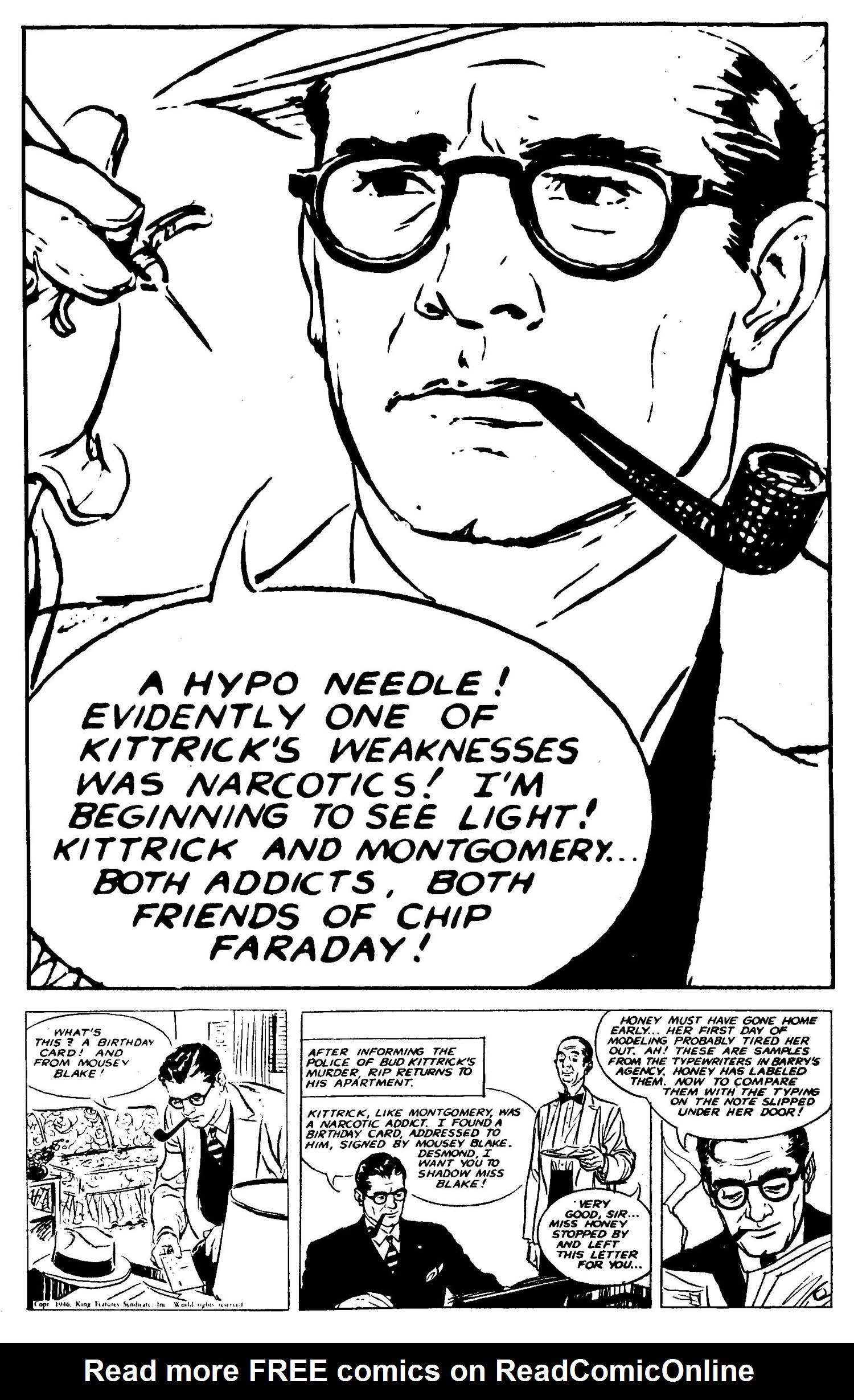 Read online Official Rip Kirby comic -  Issue #1 - 22