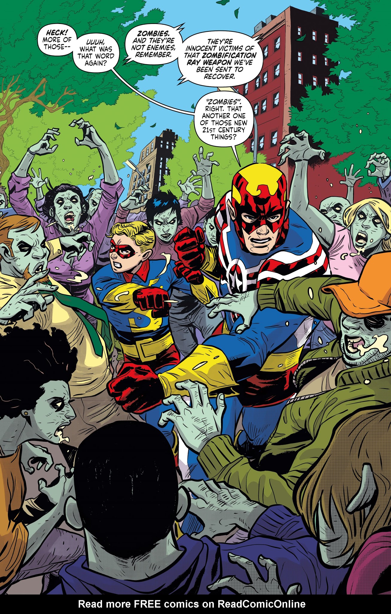 Read online Fighting American: The Ties That Bind comic -  Issue #1 - 6