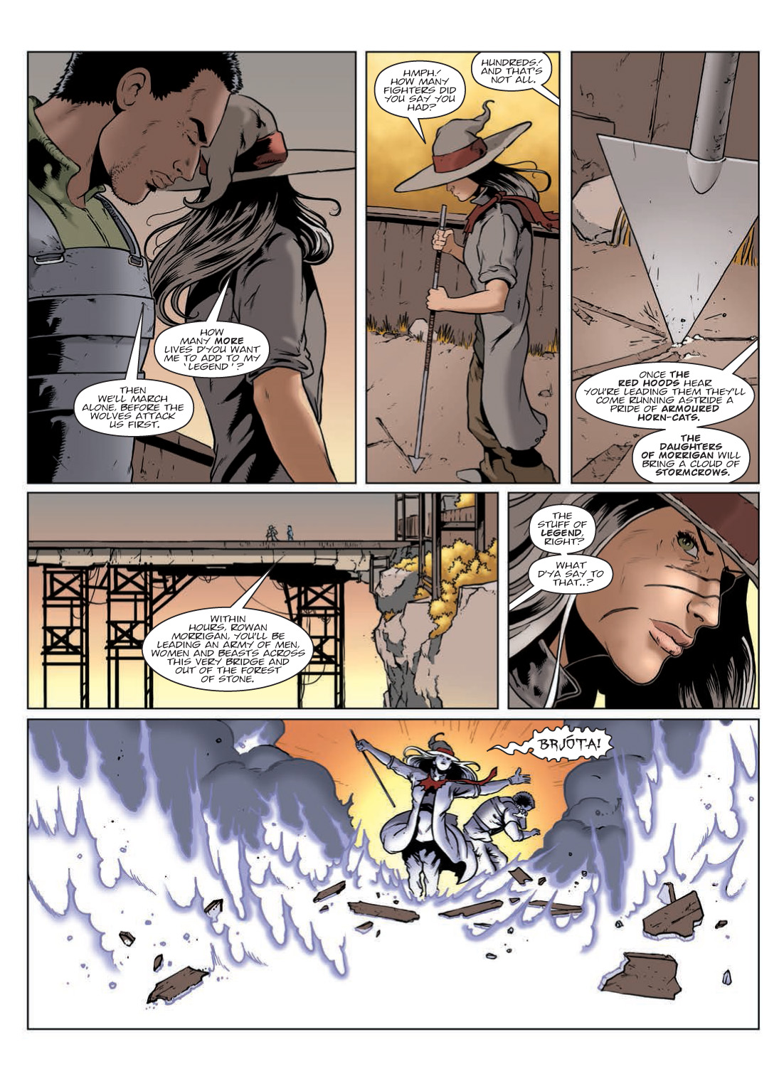 Read online Age of the Wolf comic -  Issue # TPB - 133