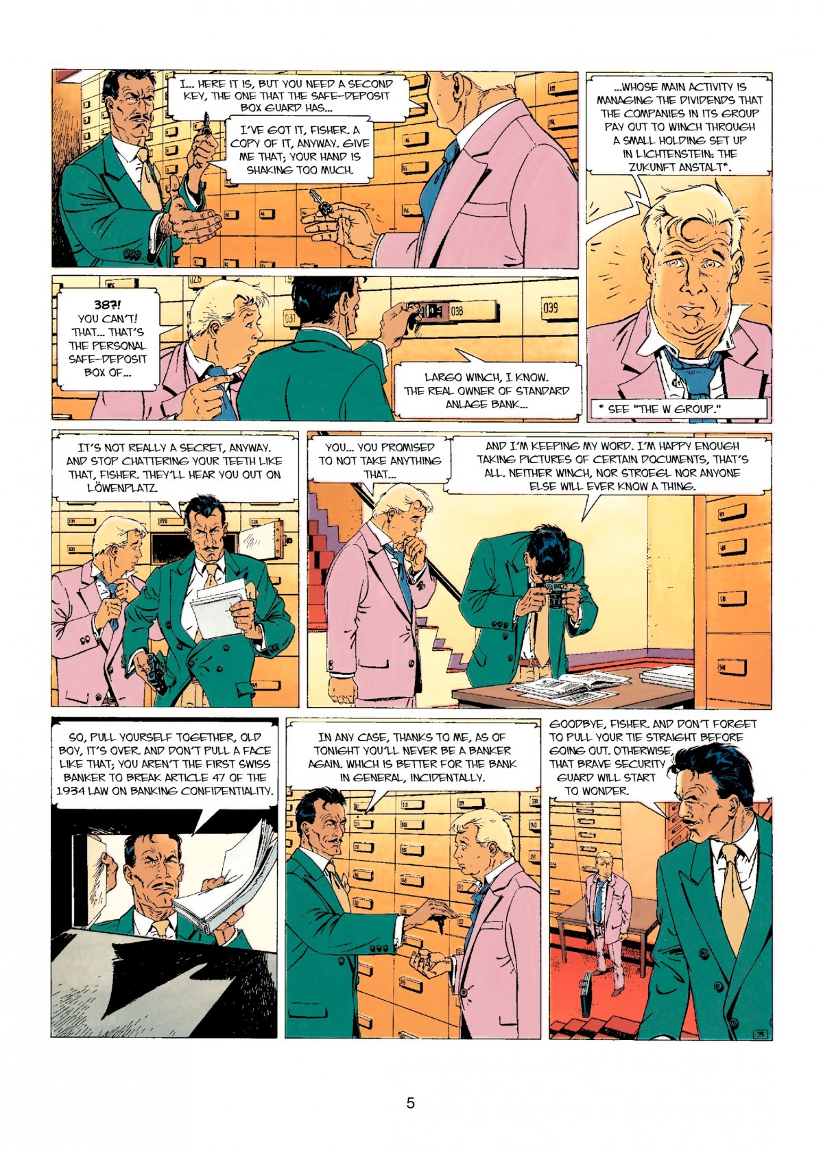 Read online Largo Winch comic -  Issue # TPB 2 - 5