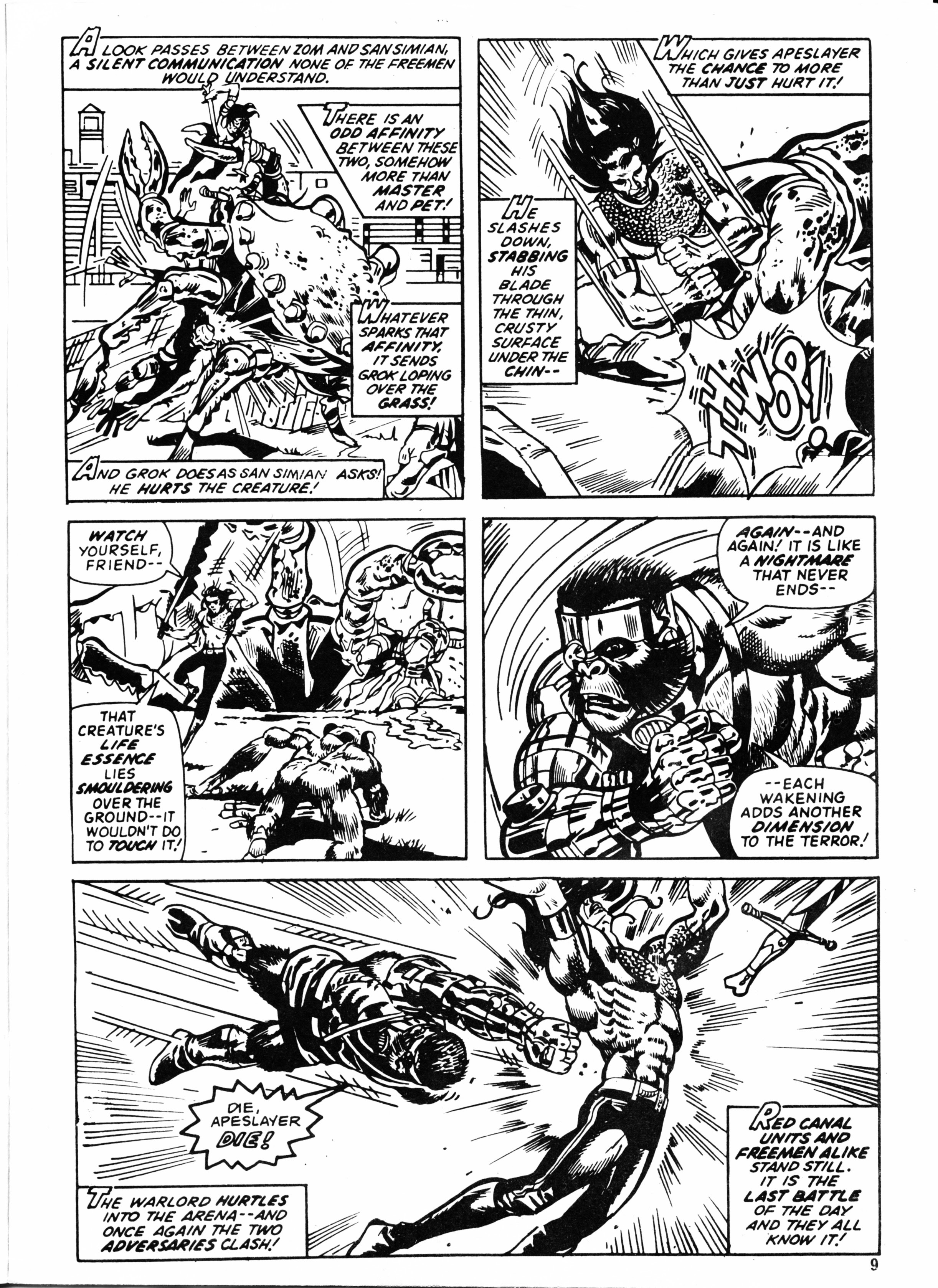 Read online Planet of the Apes (1974) comic -  Issue #30 - 9