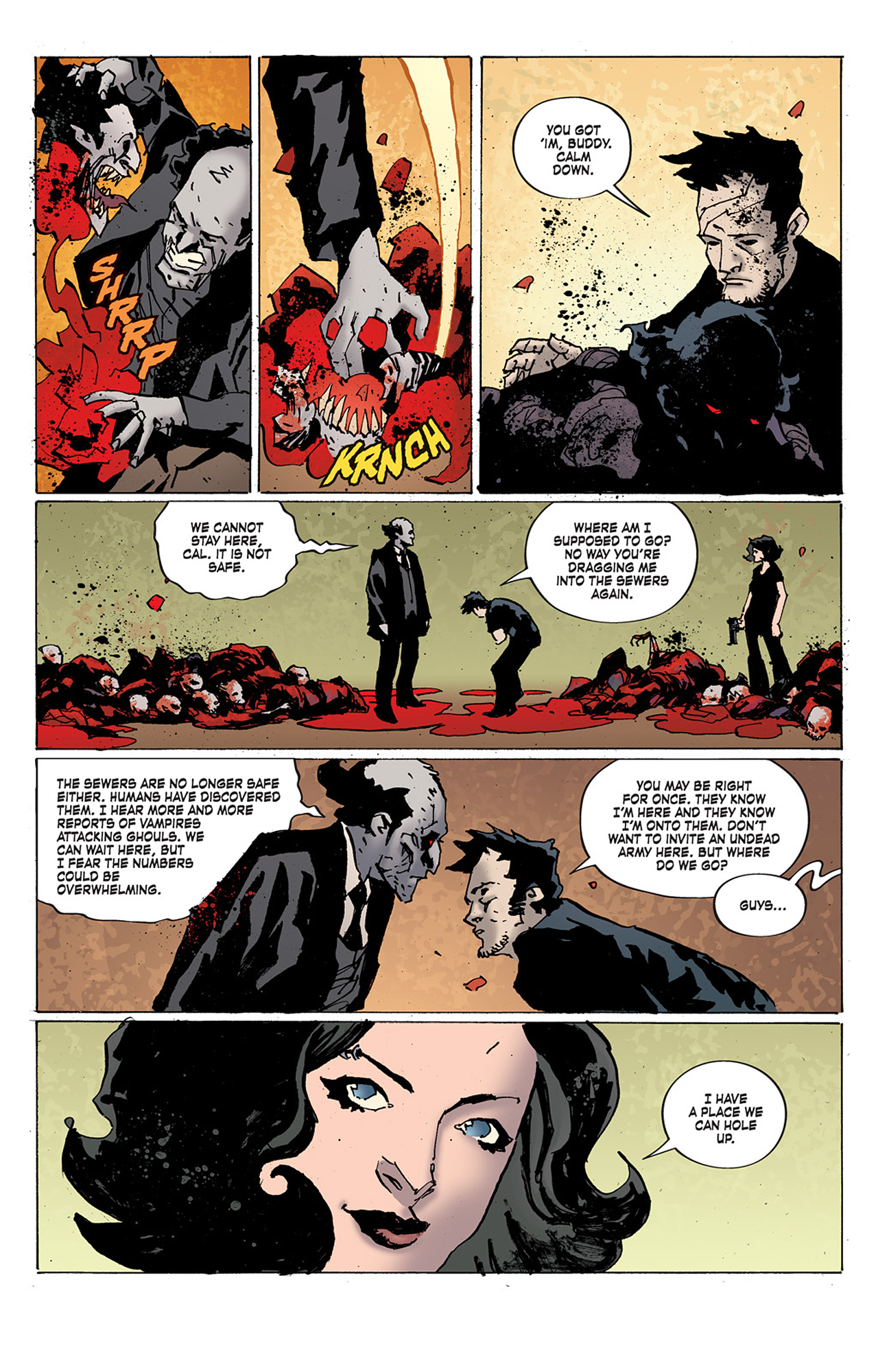 Read online Criminal Macabre: Final Night - The 30 Days of Night Crossover comic -  Issue #2 - 22