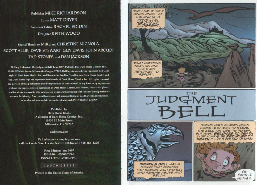 Read online Hellboy Animated: The Judgment Bell comic -  Issue # Full - 3