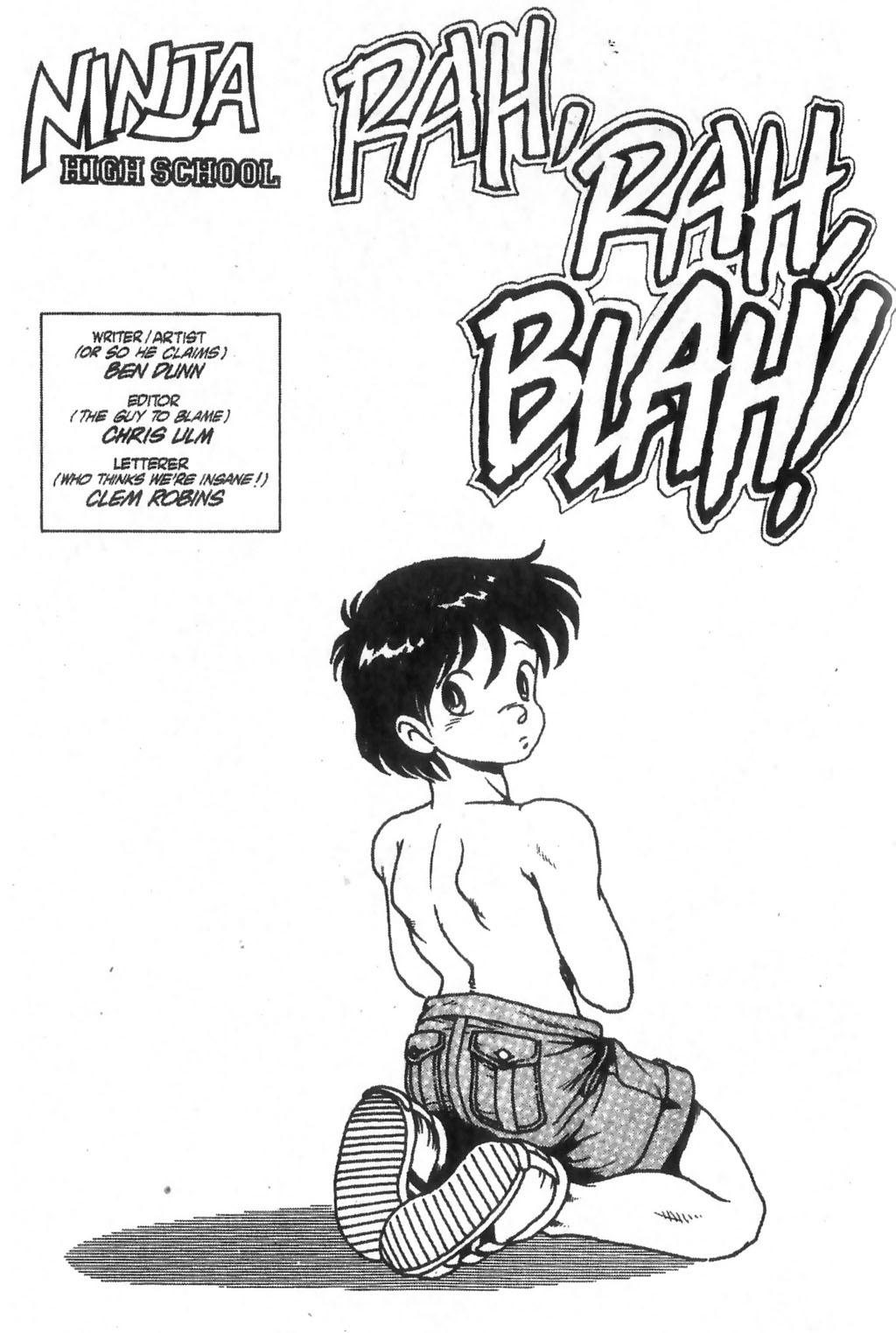 Read online Ninja High School (1986) comic -  Issue #26 - 2