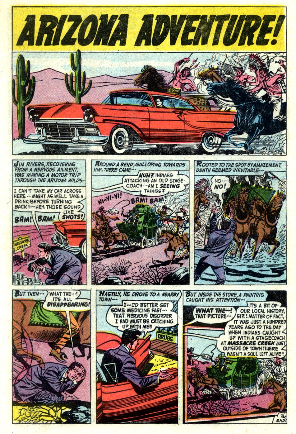 Read online Adventures Into The Unknown comic -  Issue #96 - 16
