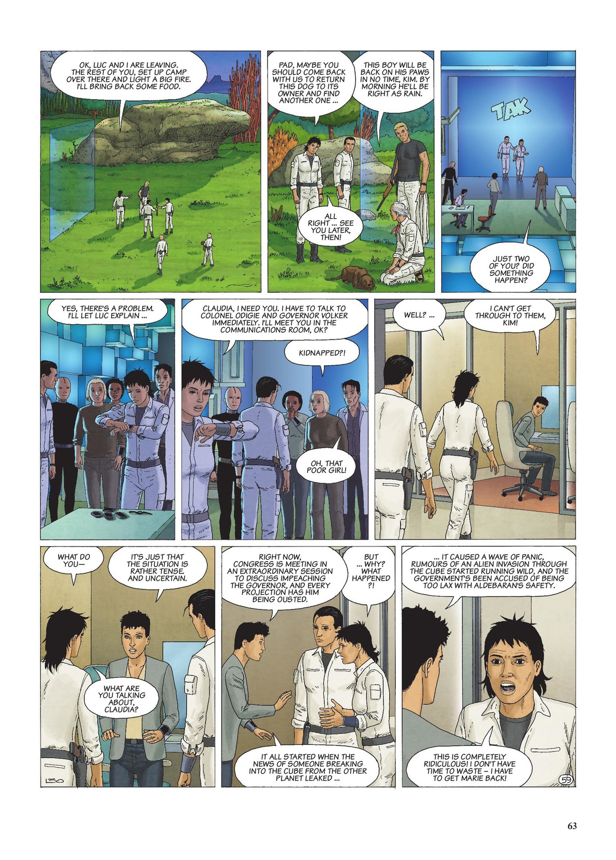 Read online Return to Aldebaran comic -  Issue #1 - 64