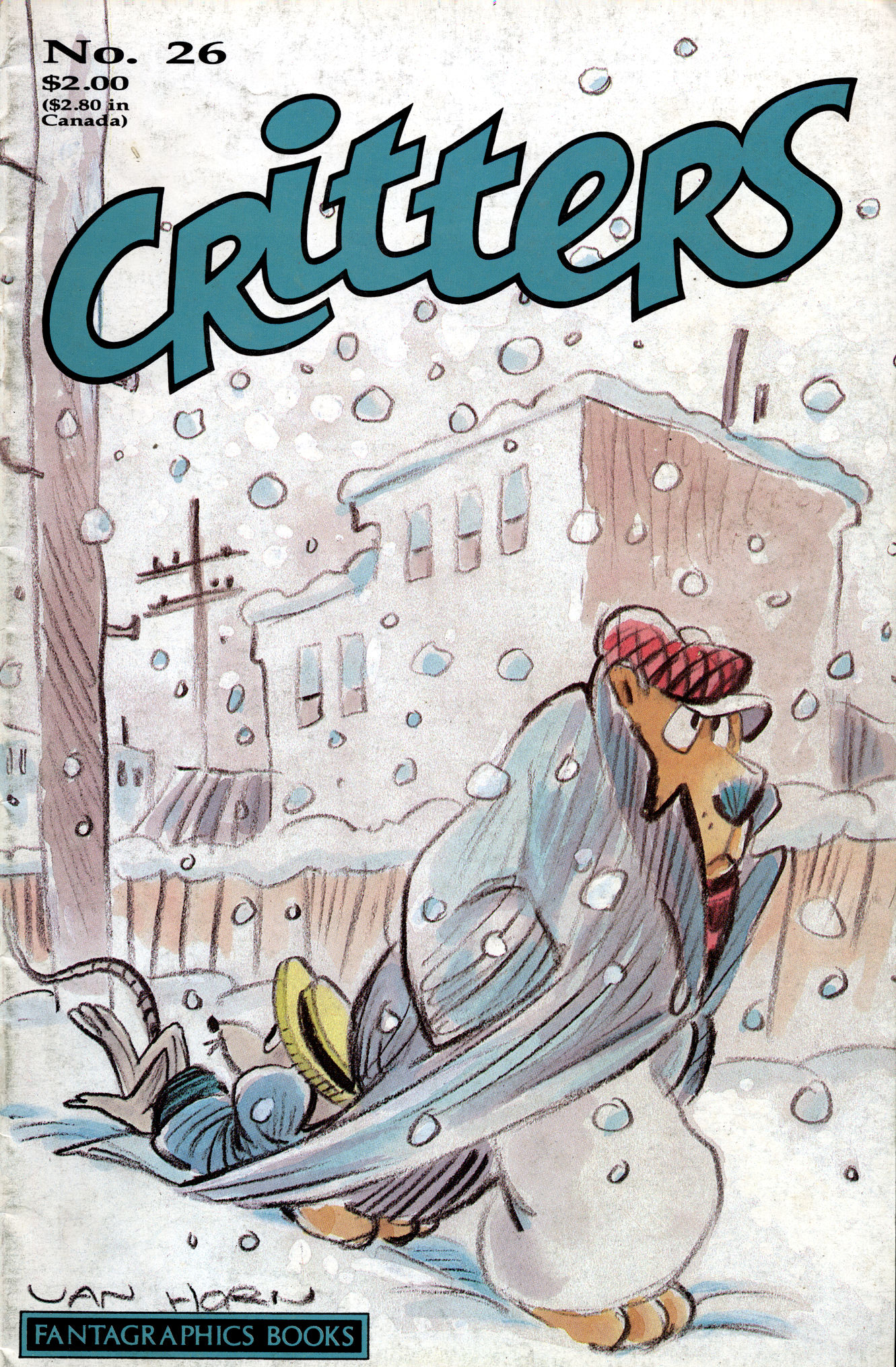 Read online Critters comic -  Issue #26 - 1