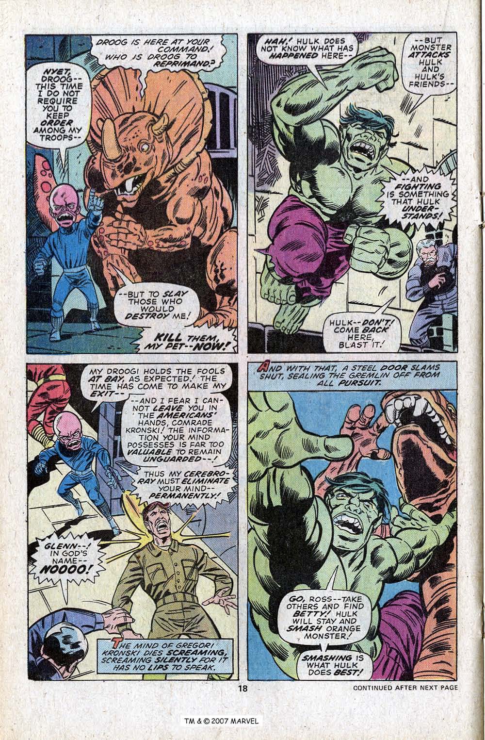 Read online The Incredible Hulk (1968) comic -  Issue #188 - 20