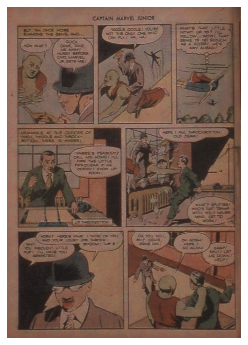 Read online Captain Marvel, Jr. comic -  Issue #18 - 22
