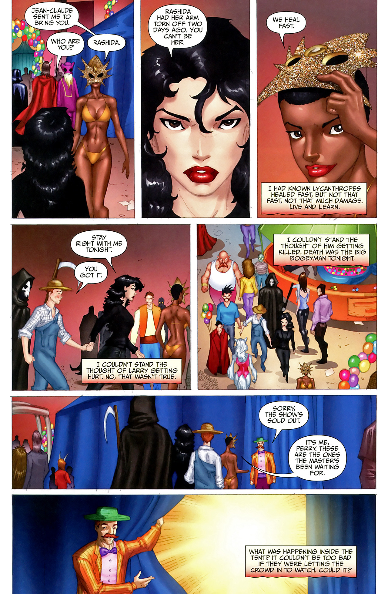 Read online Anita Blake, Vampire Hunter: Circus of the Damned - The Scoundrel comic -  Issue #4 - 9