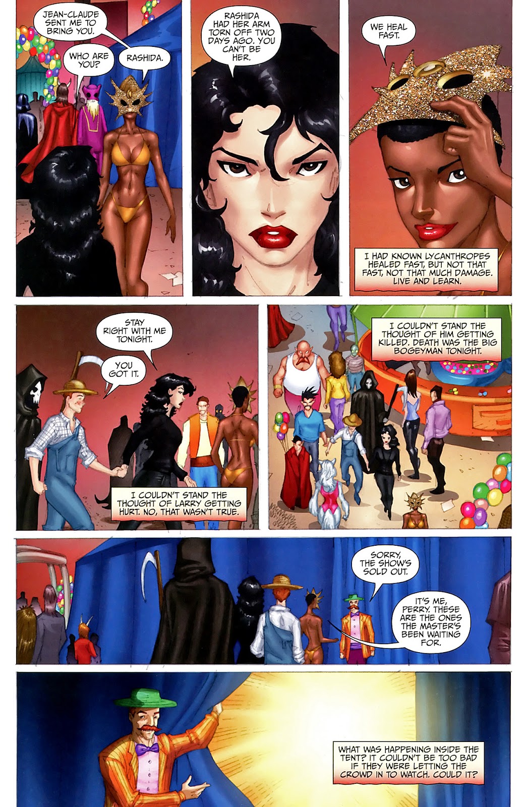 Anita Blake, Vampire Hunter: Circus of the Damned - The Scoundrel issue 4 - Page 9