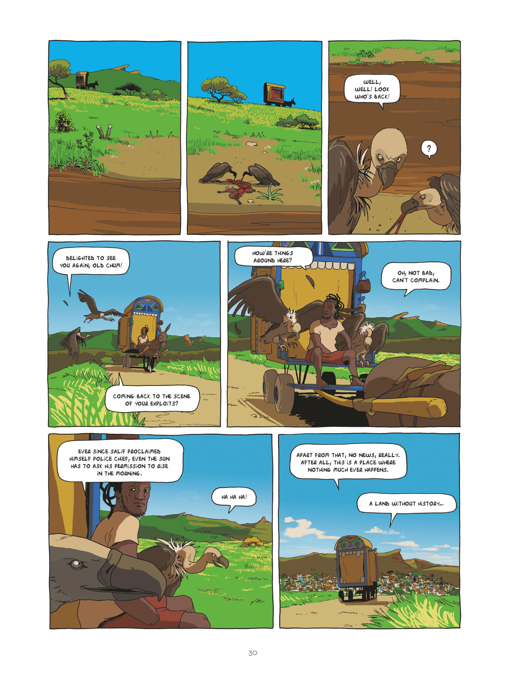 Read online Zidrou-Beuchot's African Trilogy comic -  Issue # TPB 1 - 30