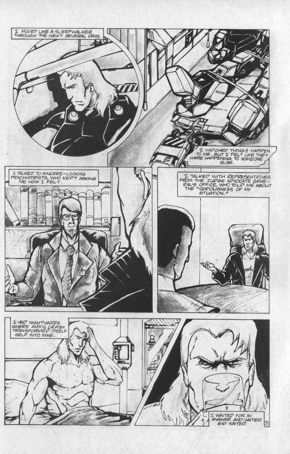 Read online Robotech II: The Sentinels - CyberPirates comic -  Issue #1 - 23