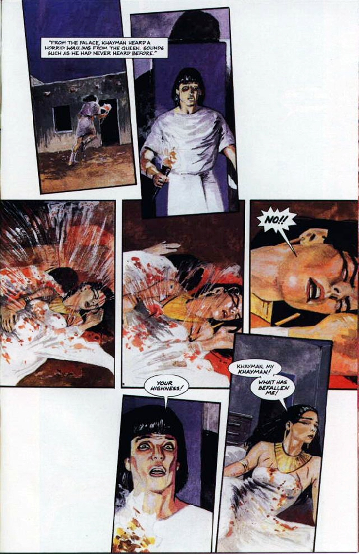 Read online Anne Rice's Queen of the Damned comic -  Issue #10 - 19