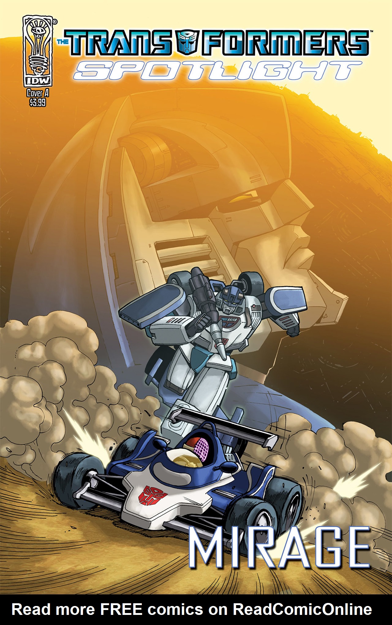 Read online Transformers Spotlight: Mirage comic -  Issue # Full - 1