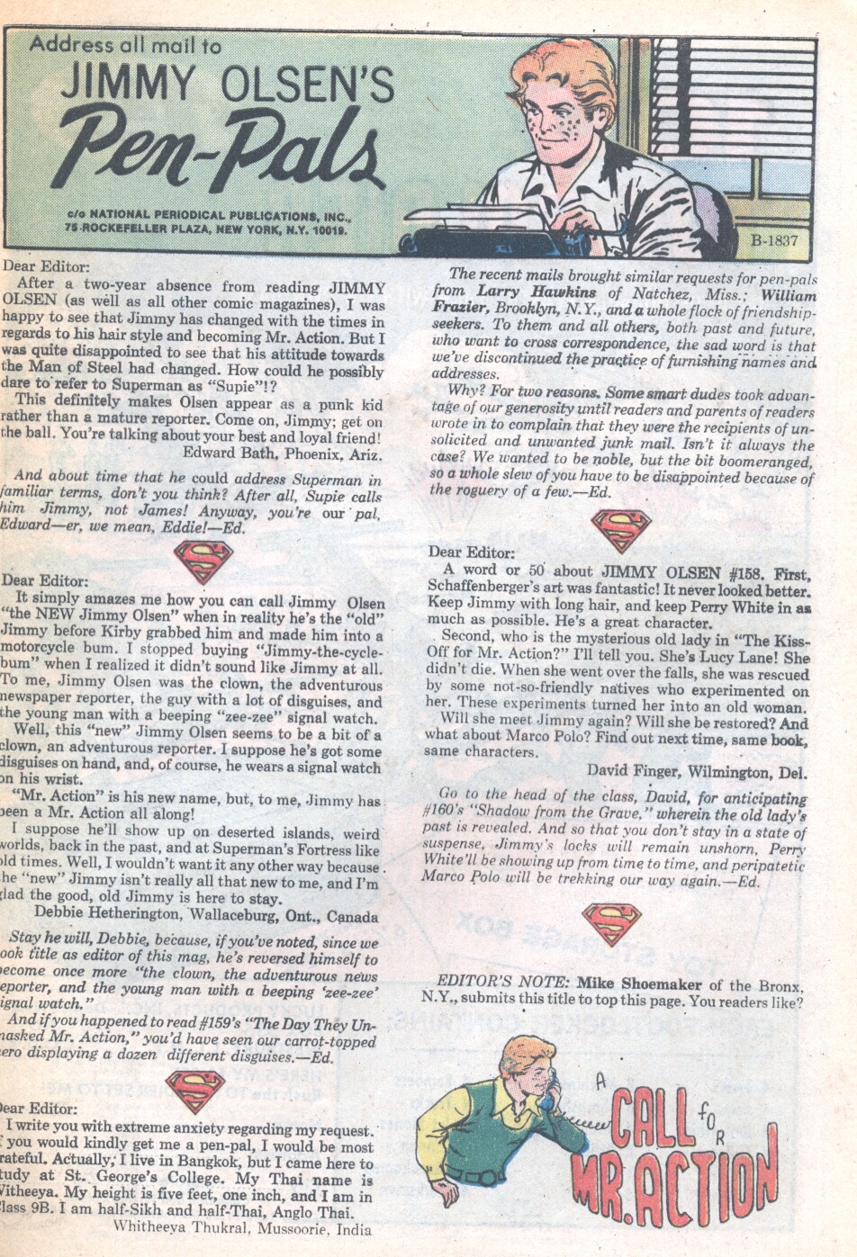 Read online Superman's Pal Jimmy Olsen comic -  Issue #161 - 23