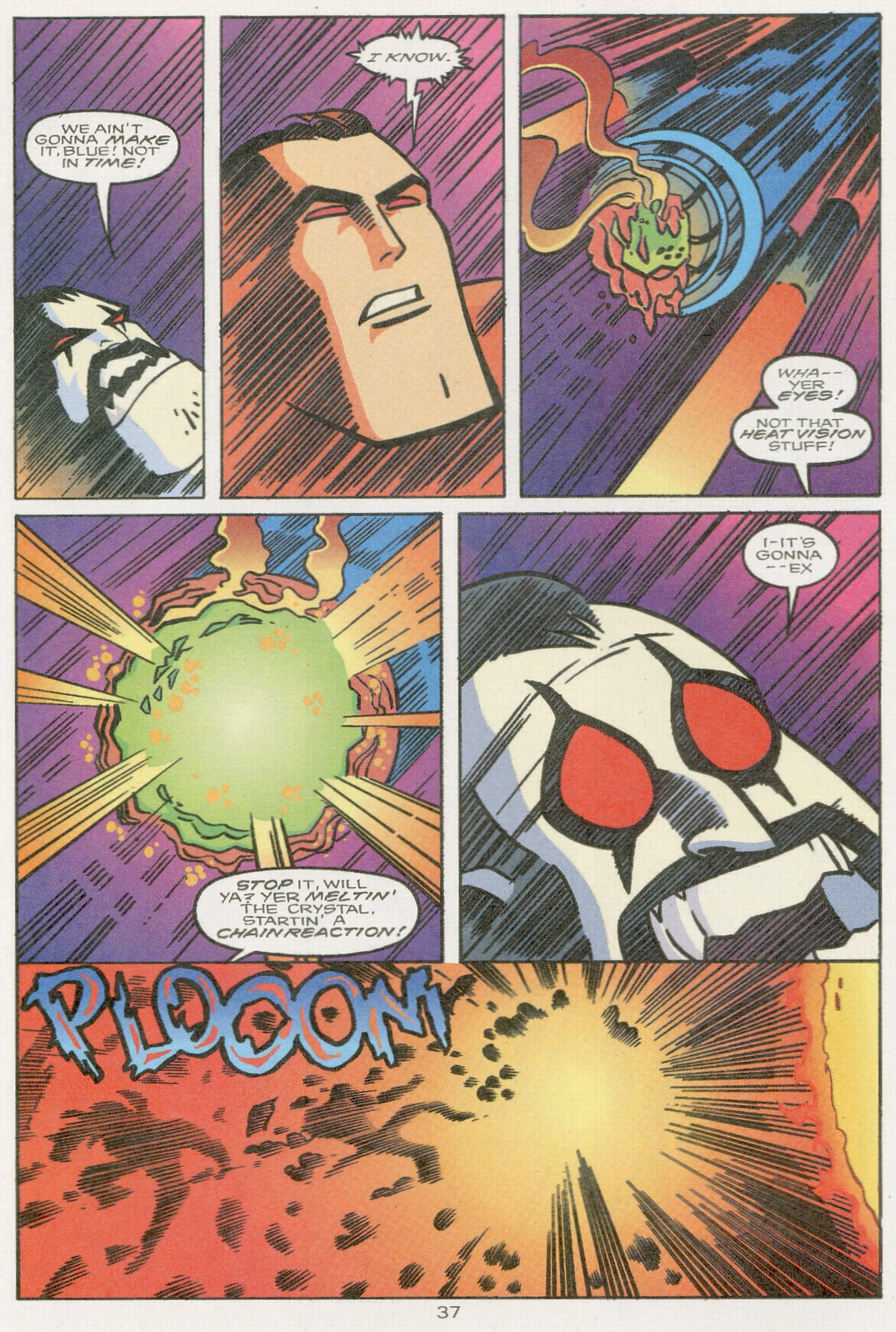 Read online Superman Adventures comic -  Issue # _Special - Superman vs Lobo - 39