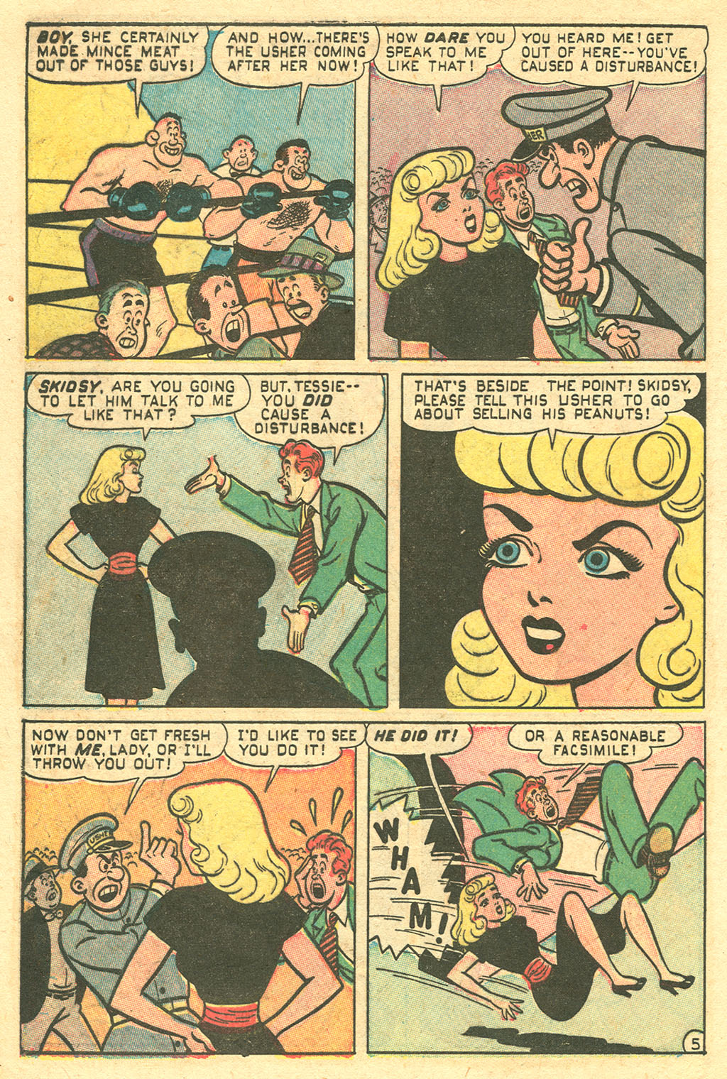 Read online Tessie the Typist comic -  Issue #11 - 8