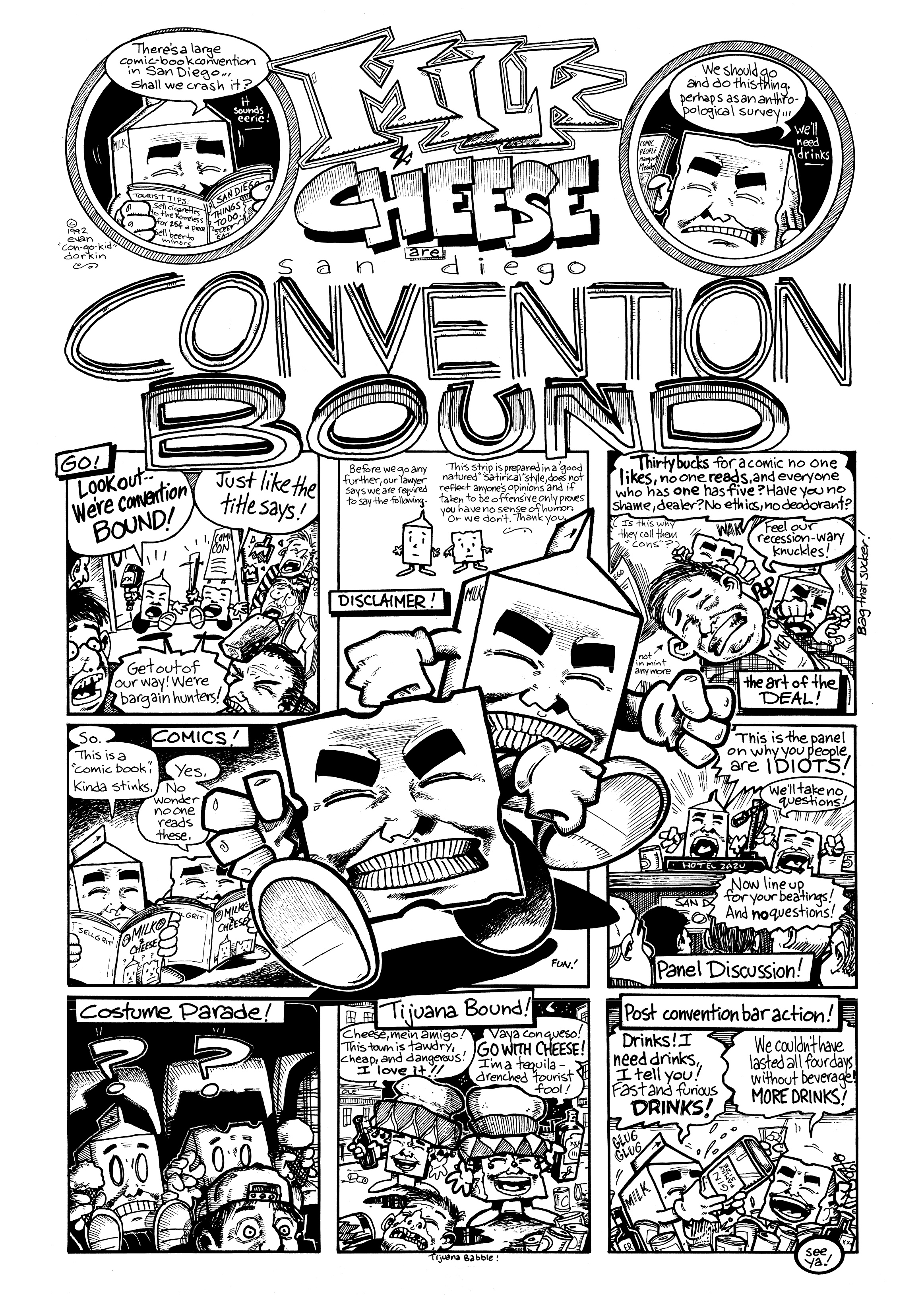 Read online Milk And Cheese: Dairy Products Gone Bad! comic -  Issue # Full - 68