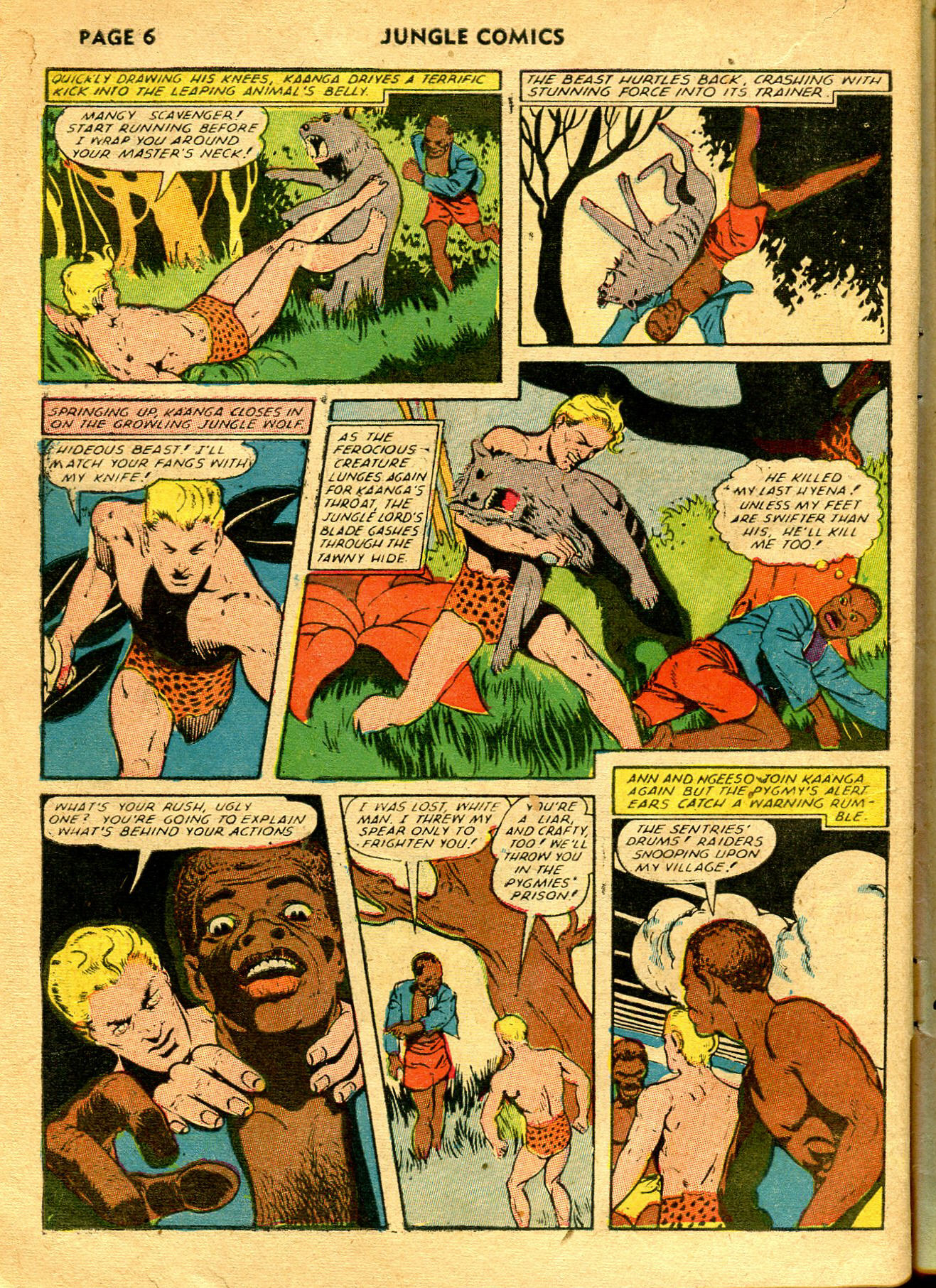 Read online Jungle Comics comic -  Issue #33 - 8