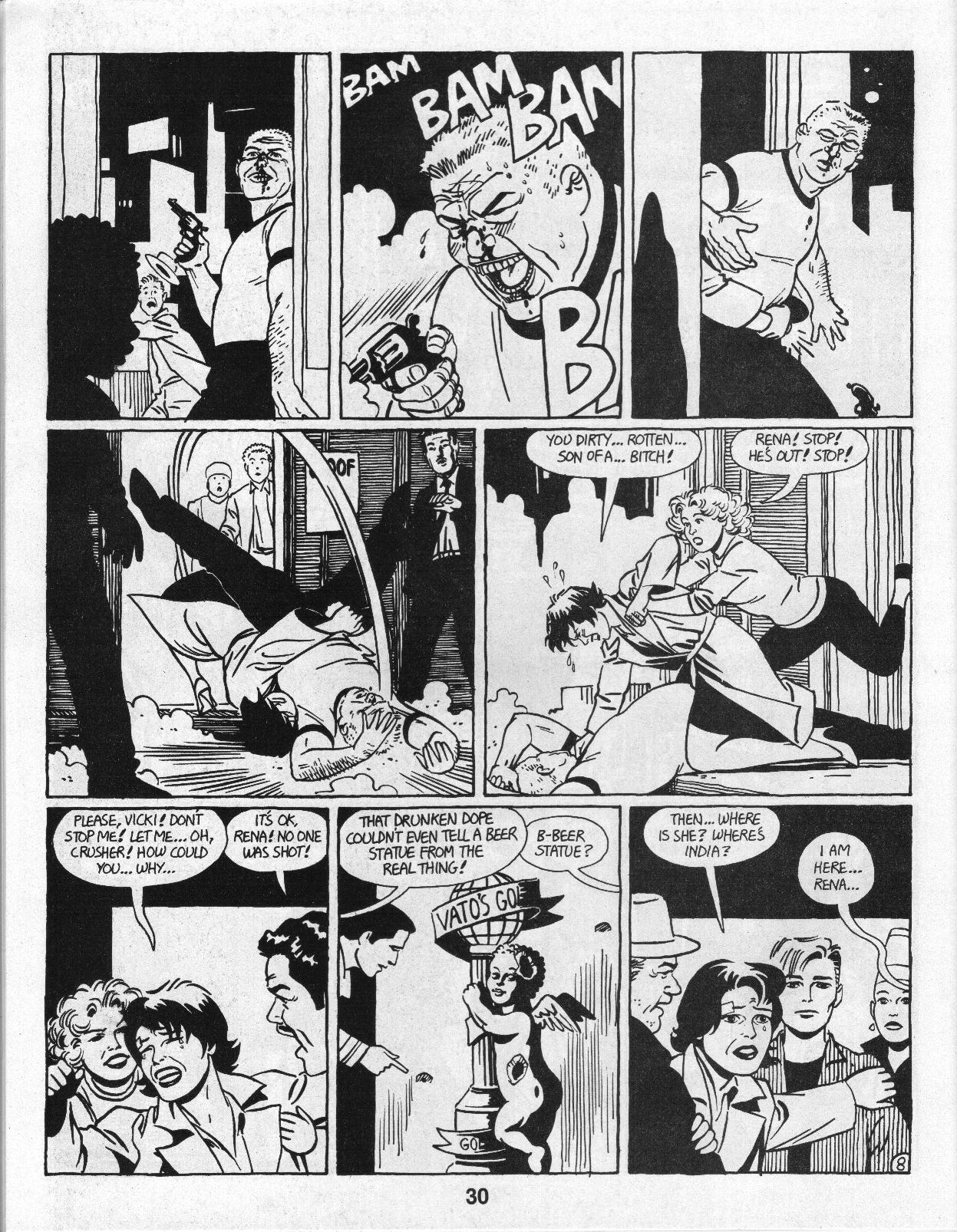 Read online Love and Rockets (1982) comic -  Issue #14 - 32