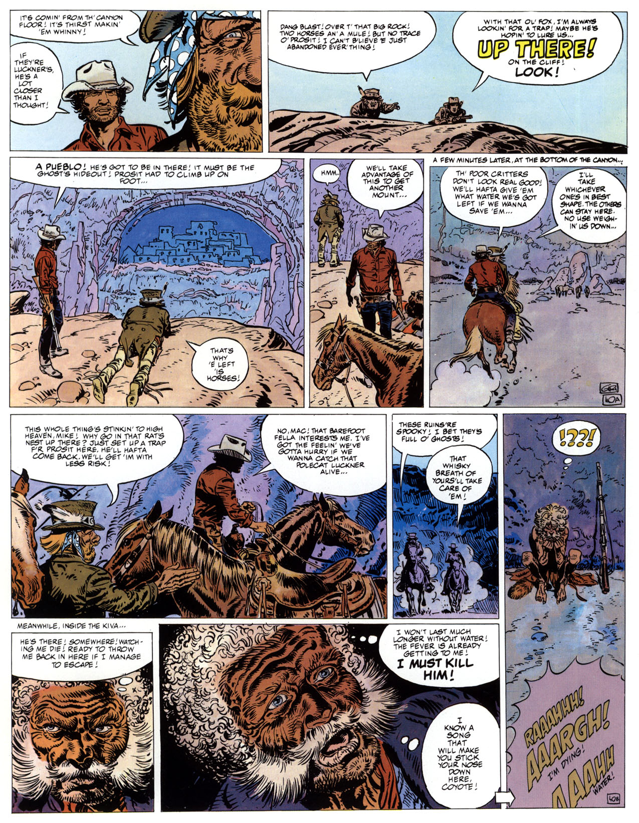 Read online Epic Graphic Novel: Marshal Blueberry comic -  Issue # TPB - 90