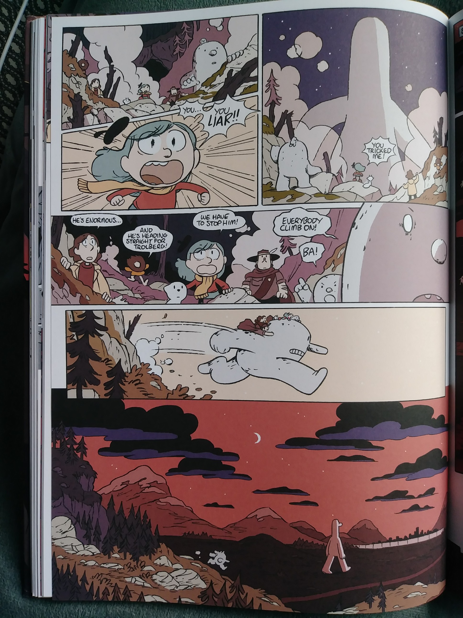 Read online Hilda and the Mountain King comic -  Issue # TPB - 59