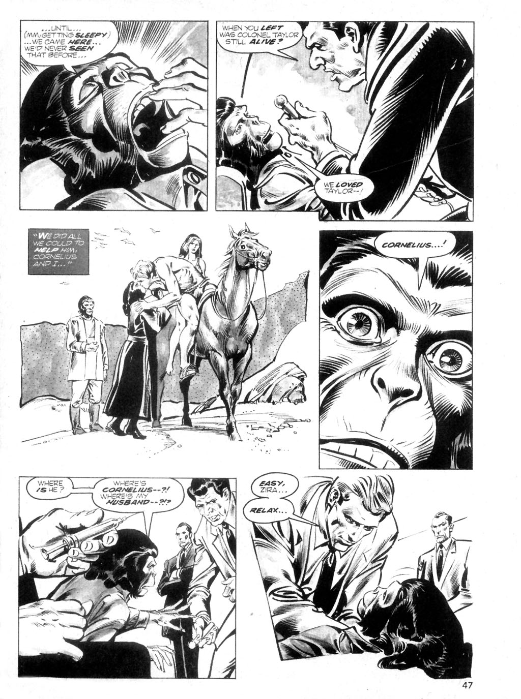 Read online Planet of the Apes comic -  Issue #15 - 45