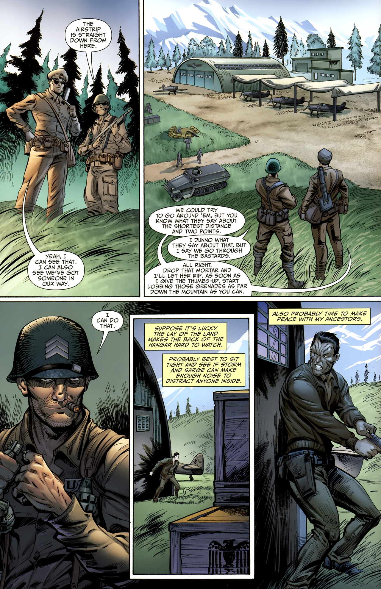 Read online Our Fighting Forces (2010) comic -  Issue # Full - 10