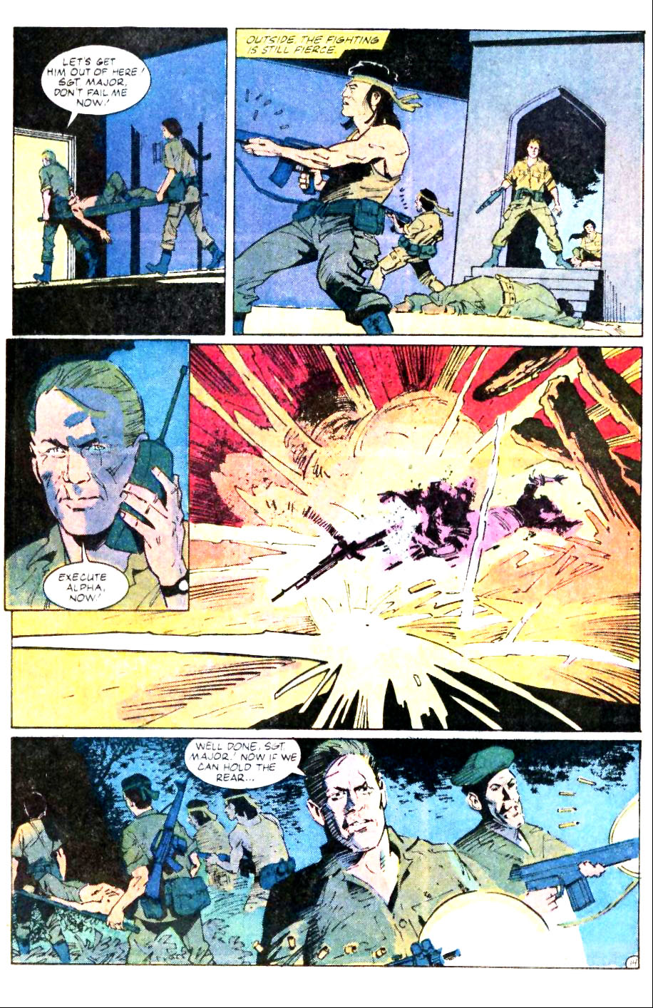 Read online Mark Hazzard: Merc comic -  Issue #7 - 15