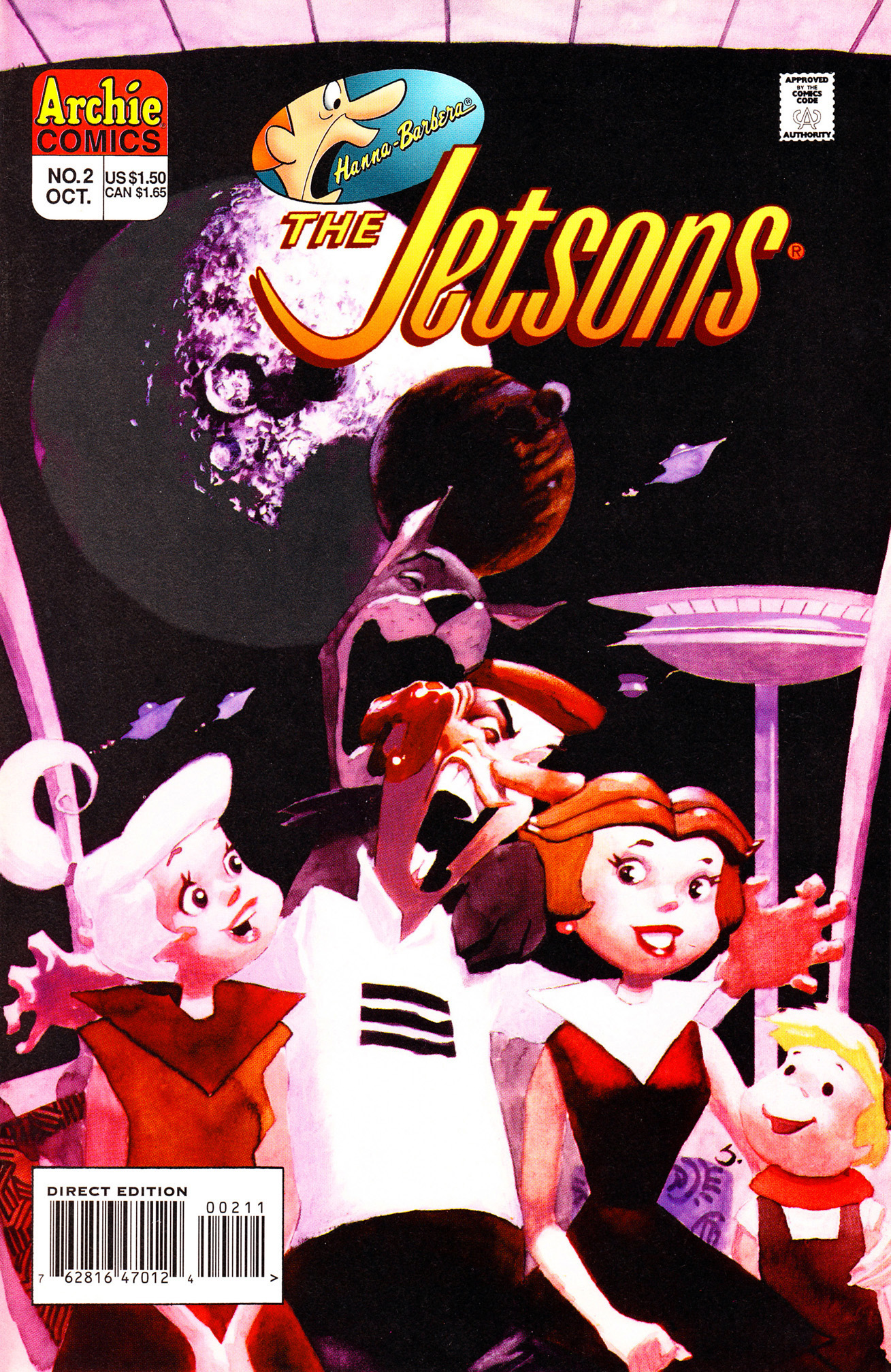 Read online The Jetsons comic -  Issue #2 - 1