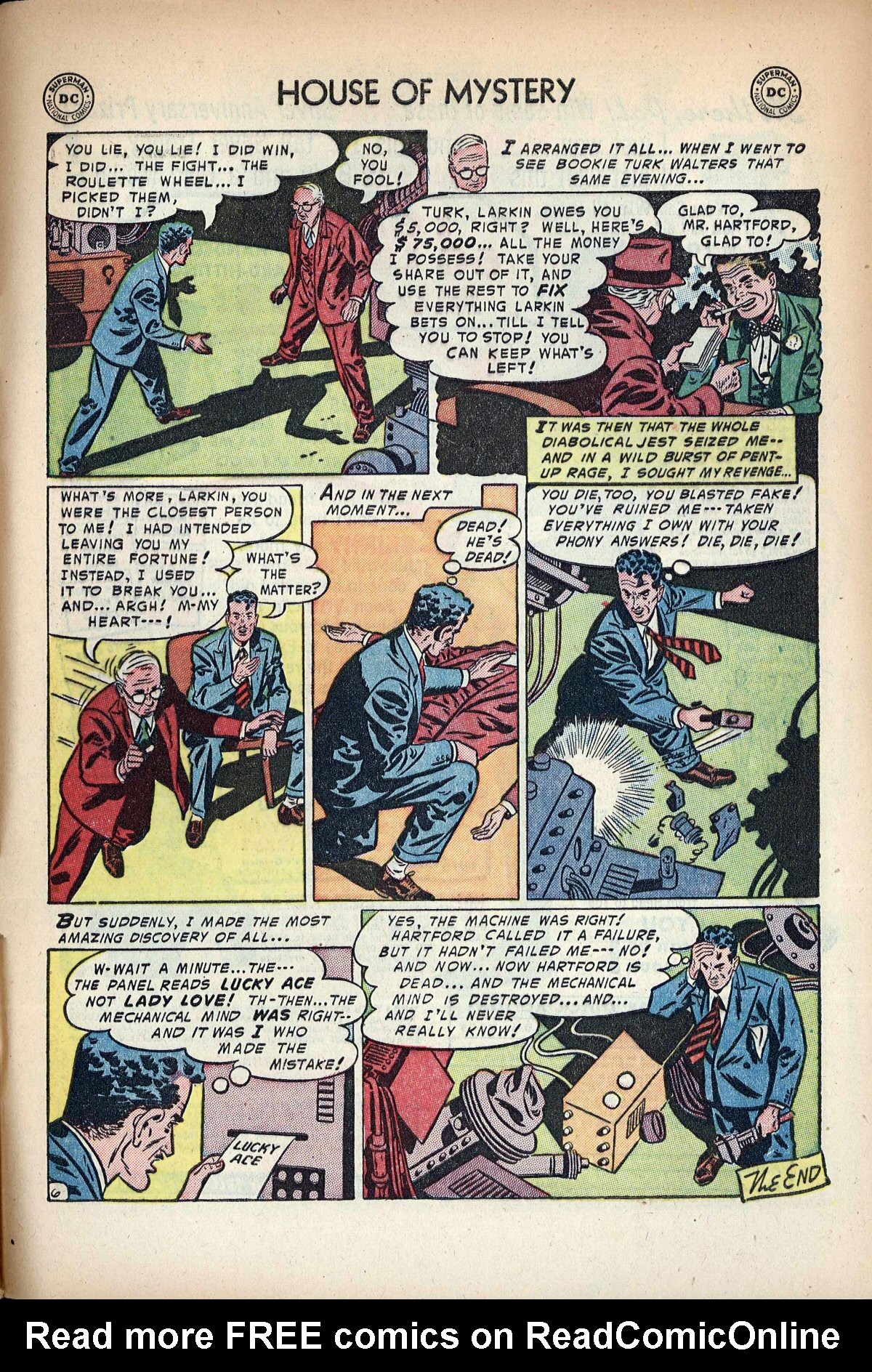 Read online House of Mystery (1951) comic -  Issue #18 - 33