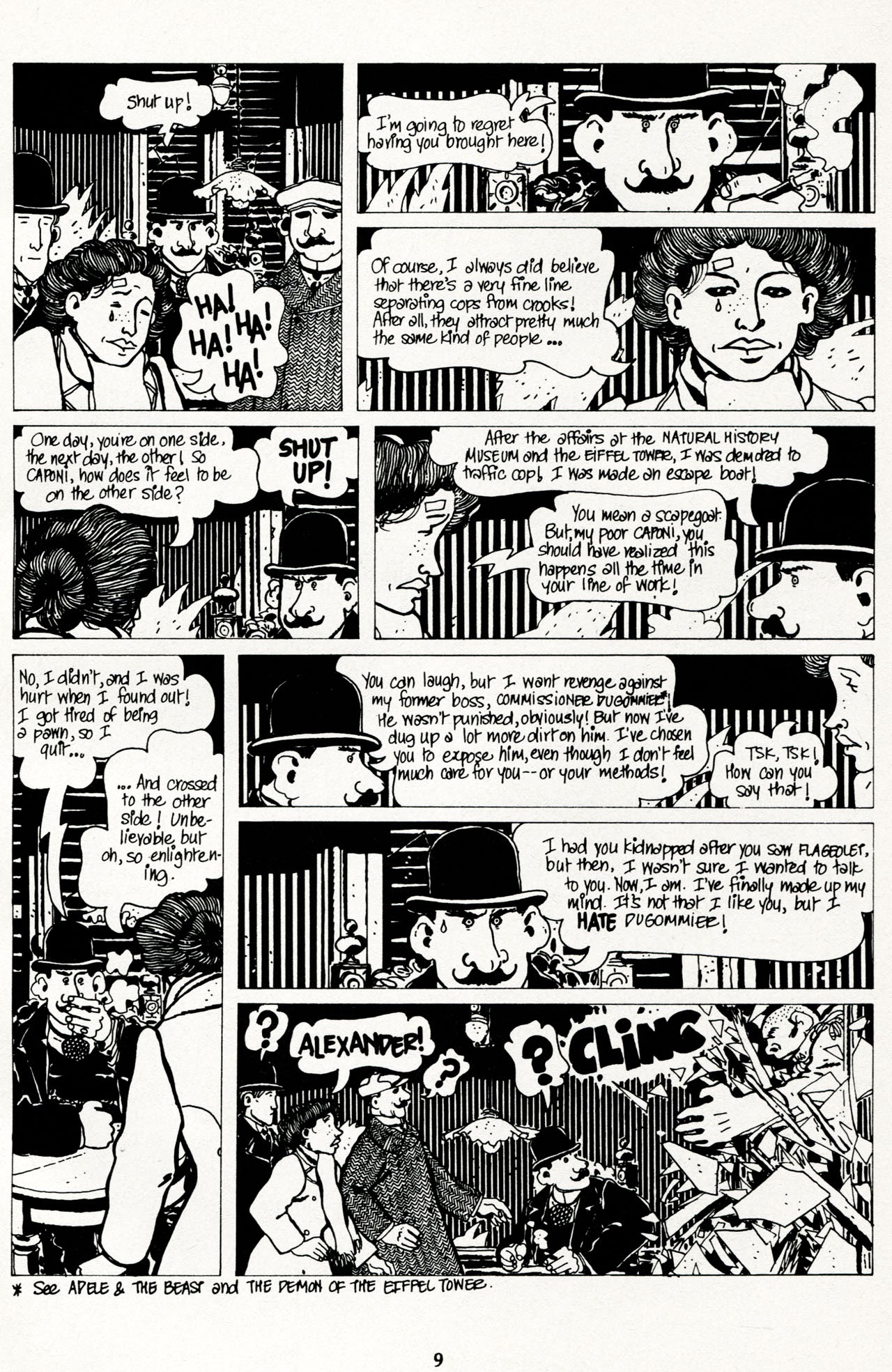Read online The Extraordinary Adventures of Adele Blanc-Sec comic -  Issue #3 - 38