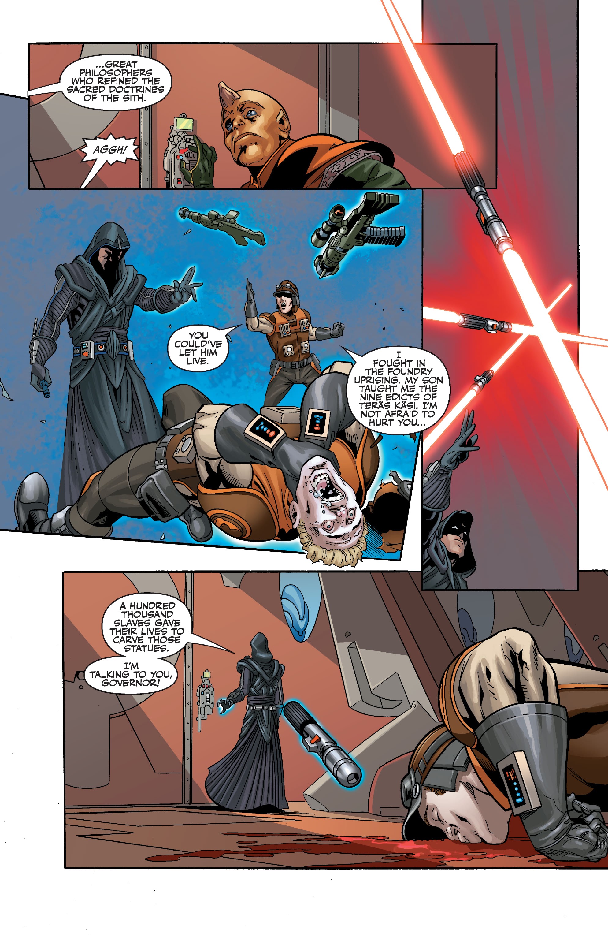 Read online Star Wars Legends: The Old Republic - Epic Collection comic -  Issue # TPB 4 (Part 1) - 10
