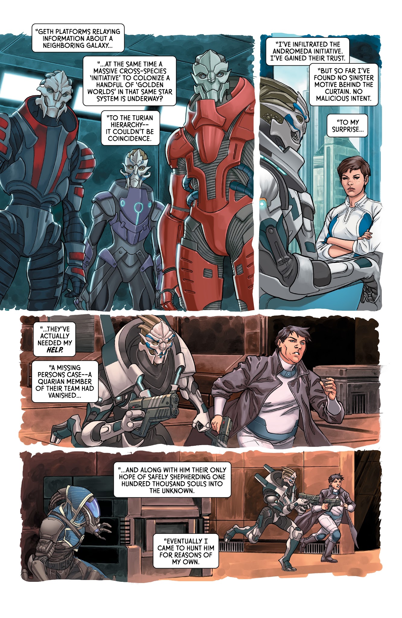 Read online Mass Effect: Discovery comic -  Issue #4 - 5