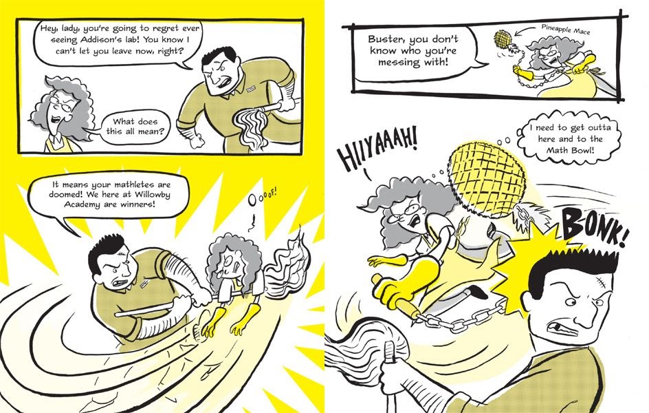 Read online Lunch Lady and the Mutant Mathletes comic -  Issue # Full - 24