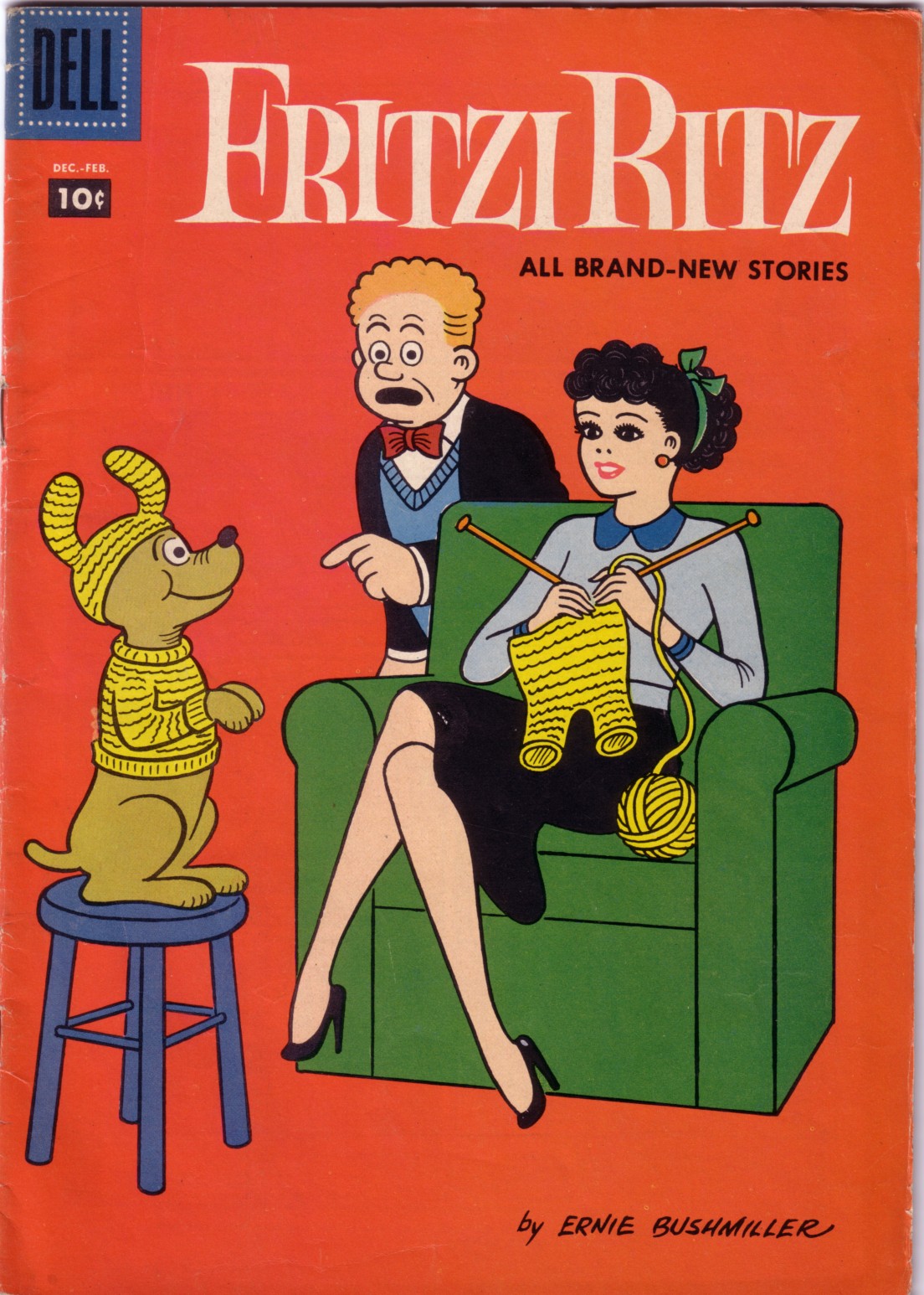 Read online Fritzi Ritz (1953) comic -  Issue #56 - 1