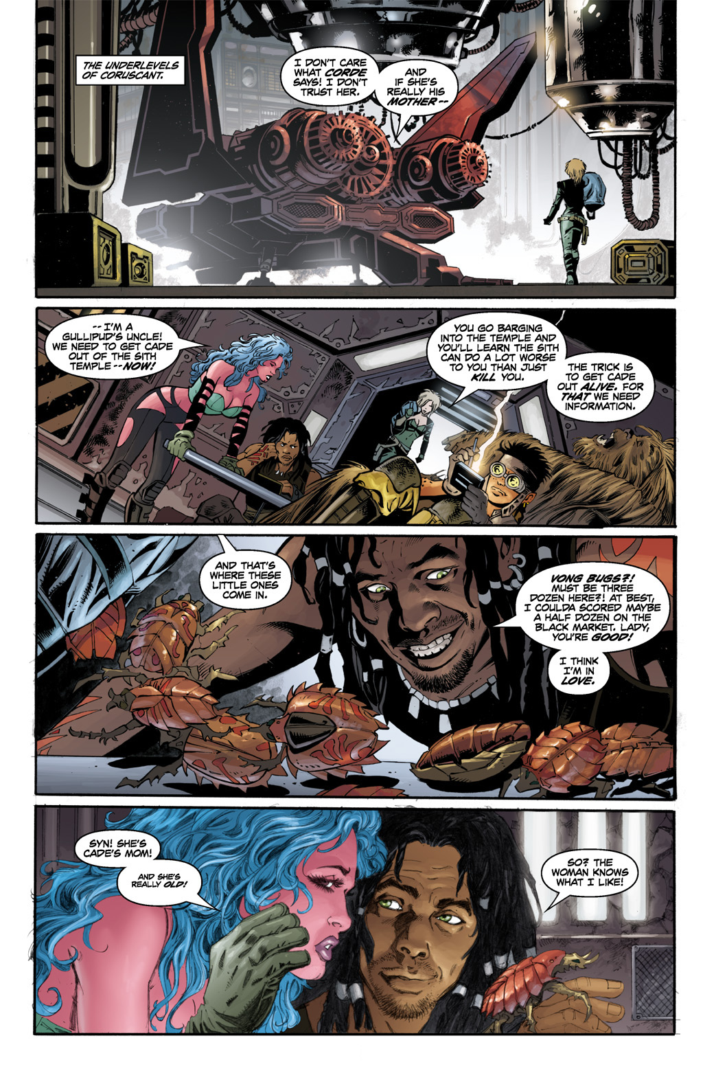 Read online Star Wars: Legacy (2006) comic -  Issue #17 - 10