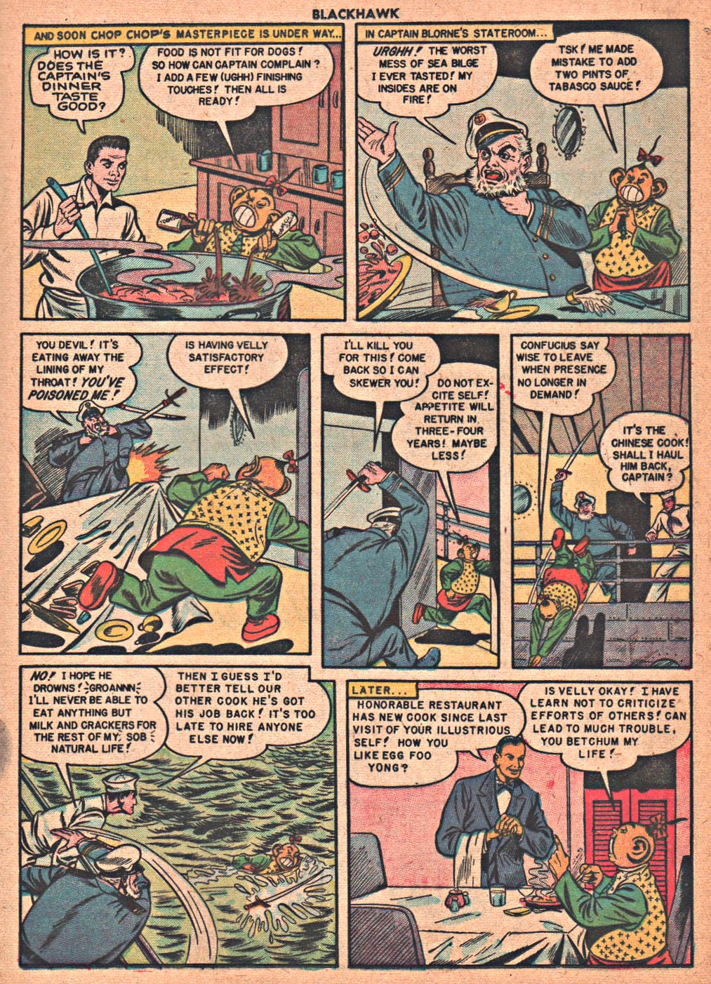 Read online Blackhawk (1957) comic -  Issue #85 - 17