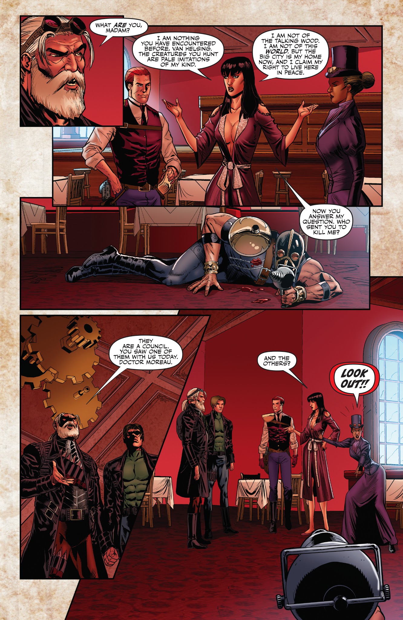 Read online Legenderry: Vampirella comic -  Issue # _TPB - 72