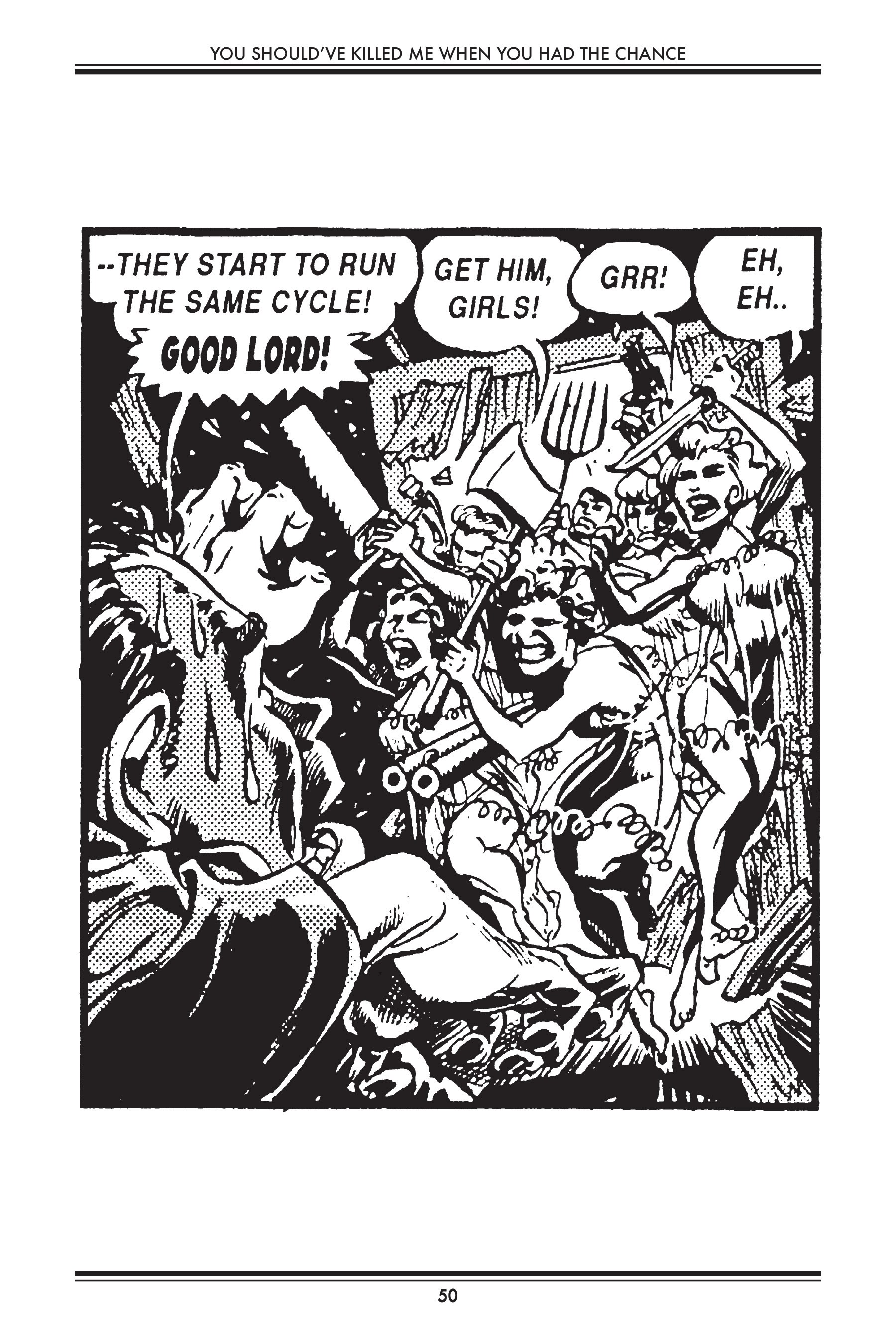Read online You Should Have Killed Me When You Had The Chance!: Quality Jollity Super Special comic -  Issue # TPB - 50