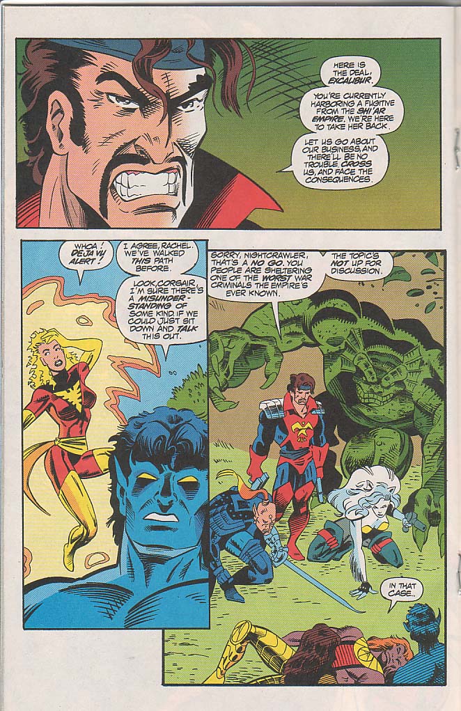 Read online Excalibur (1988) comic -  Issue #68 - 12