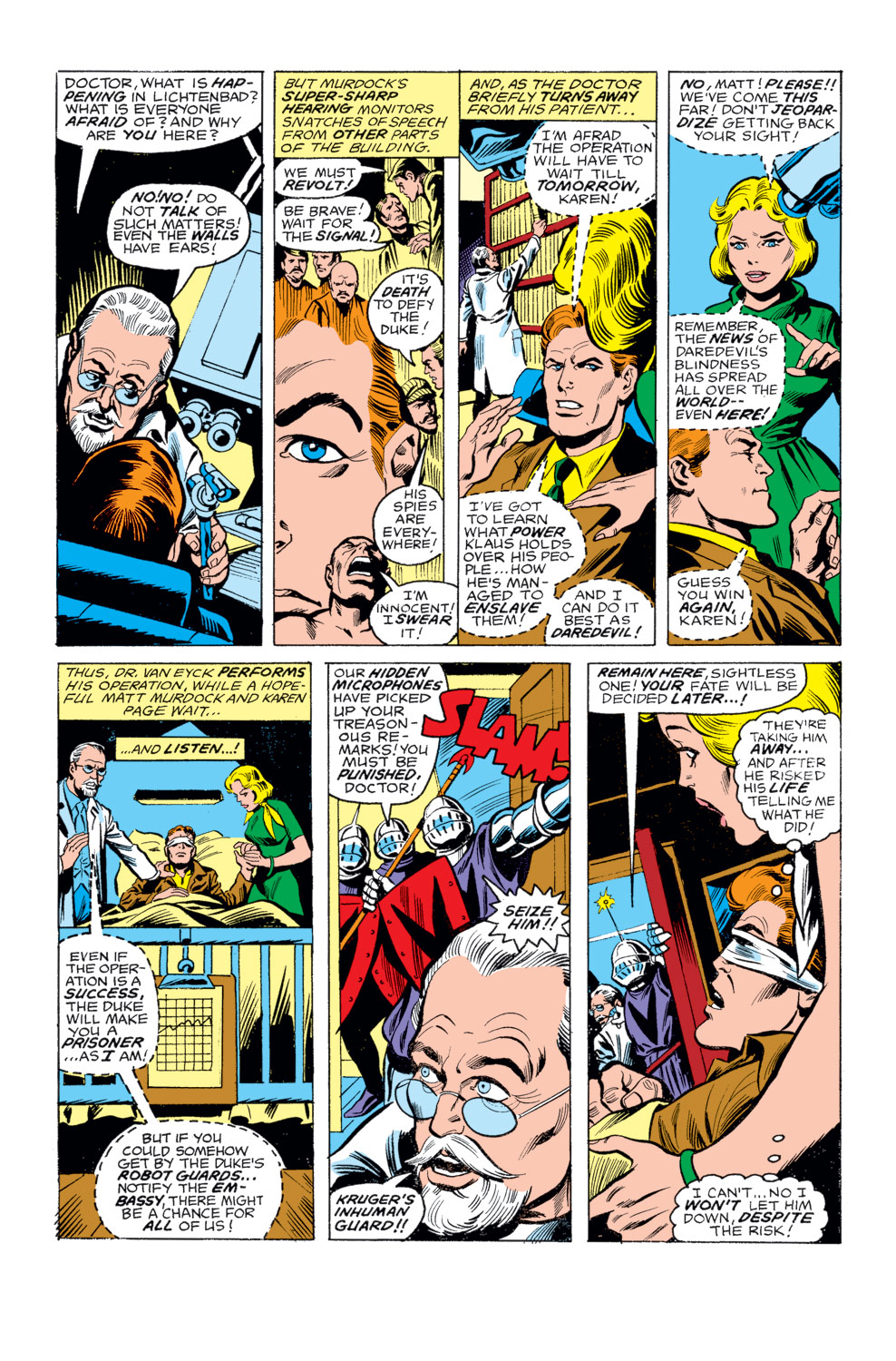 Read online What If? (1977) comic -  Issue #8 - The world knew that Daredevil is blind - 17