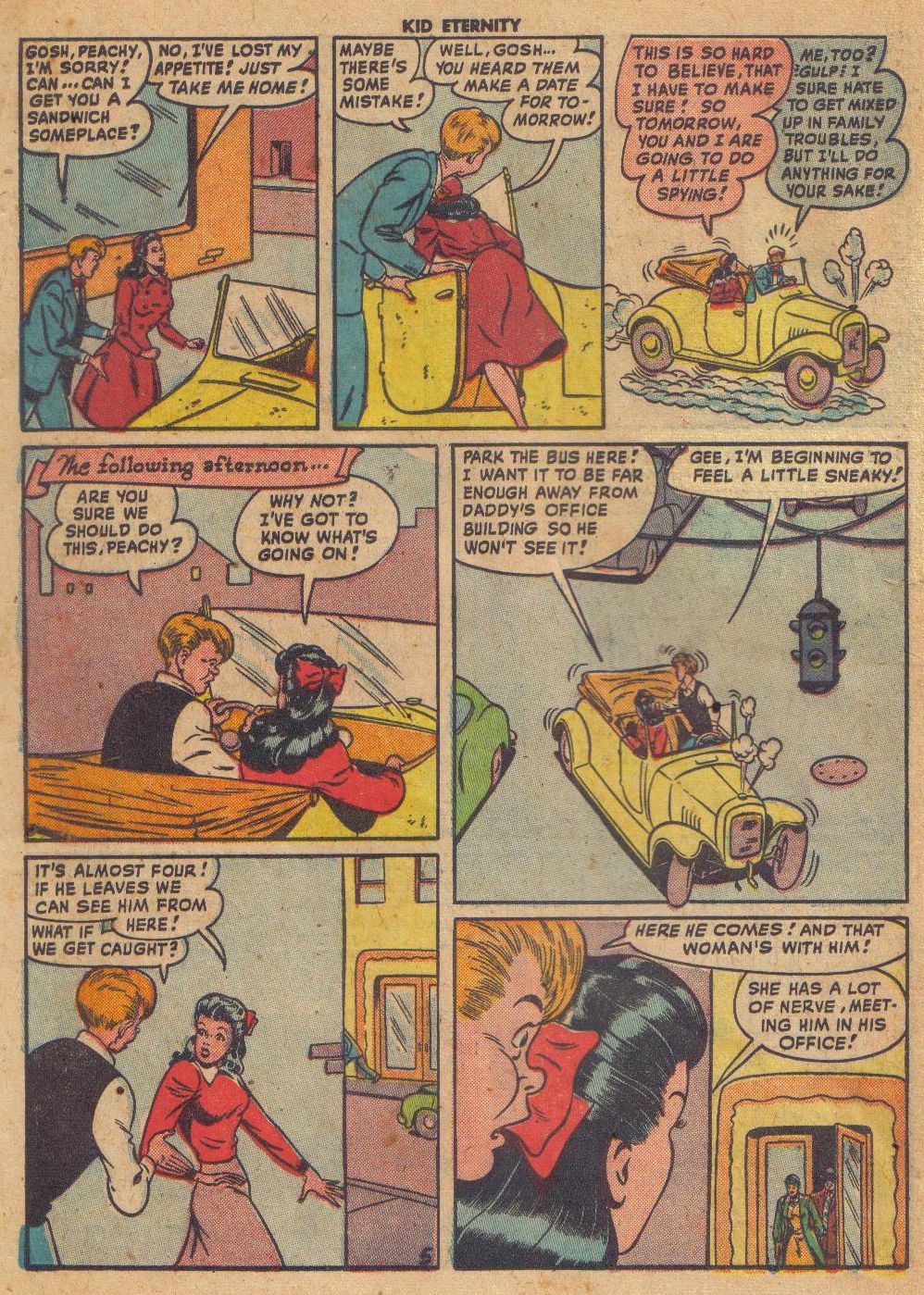 Read online Kid Eternity (1946) comic -  Issue #15 - 19
