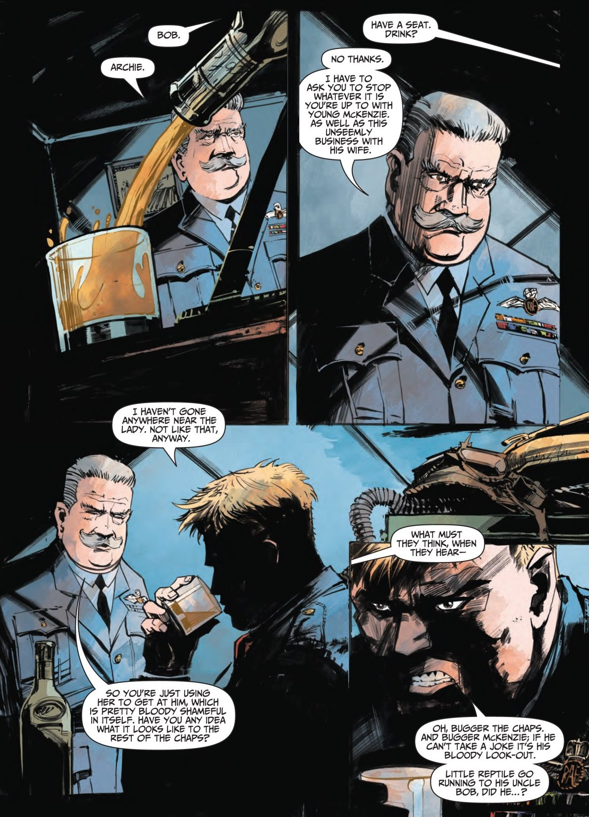 Read online Out of the Blue comic -  Issue # TPB 2 - 34