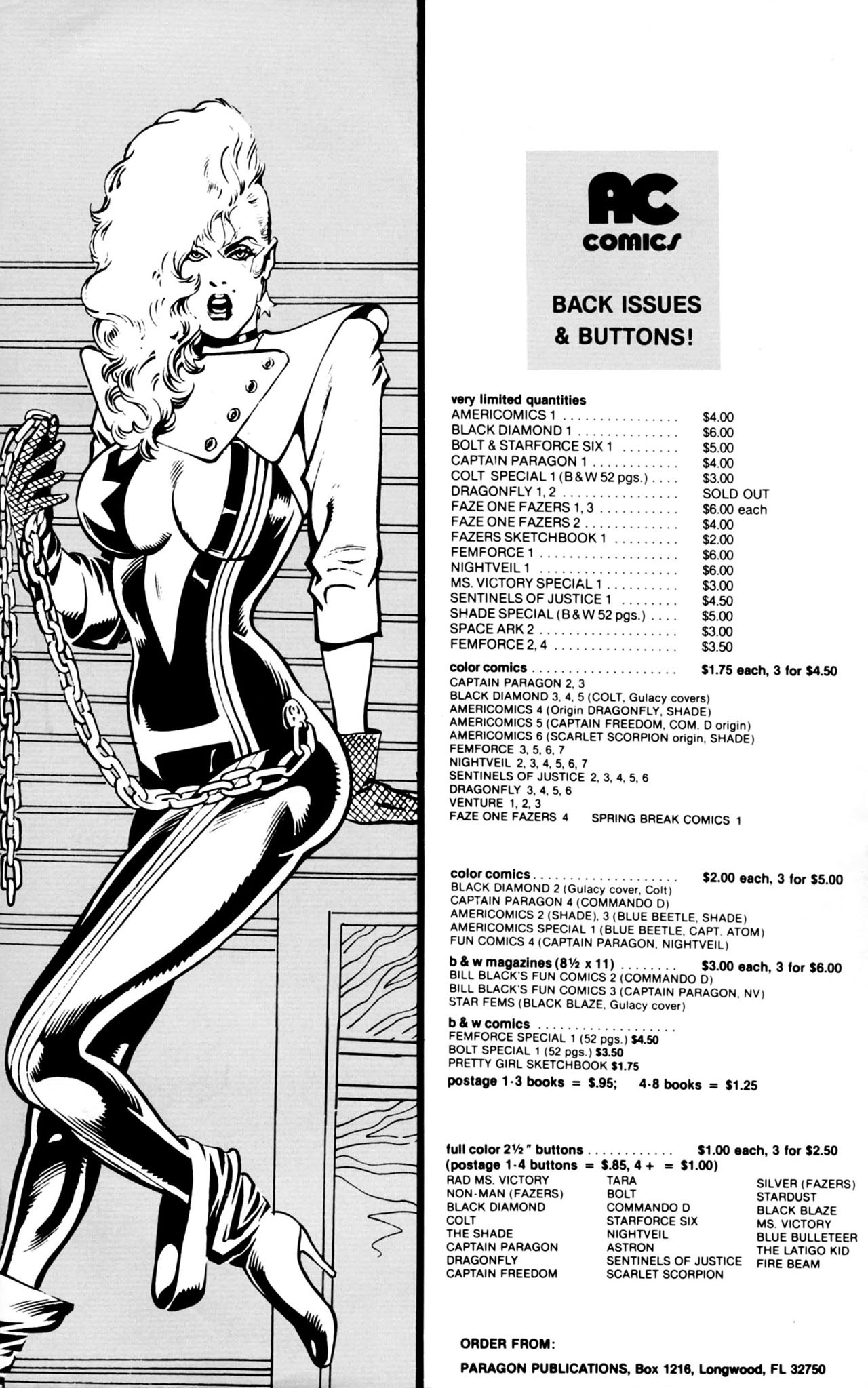 Read online Femforce: Out Of The Asylum Special comic -  Issue # Full - 34