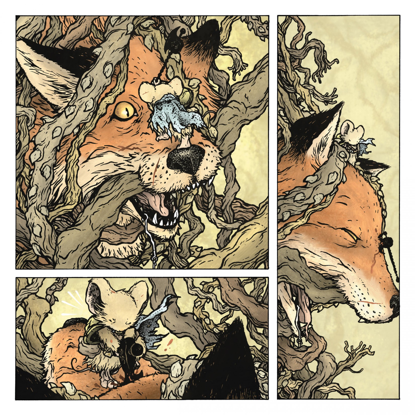 Read online Mouse Guard: The Black Axe comic -  Issue #4 - 21