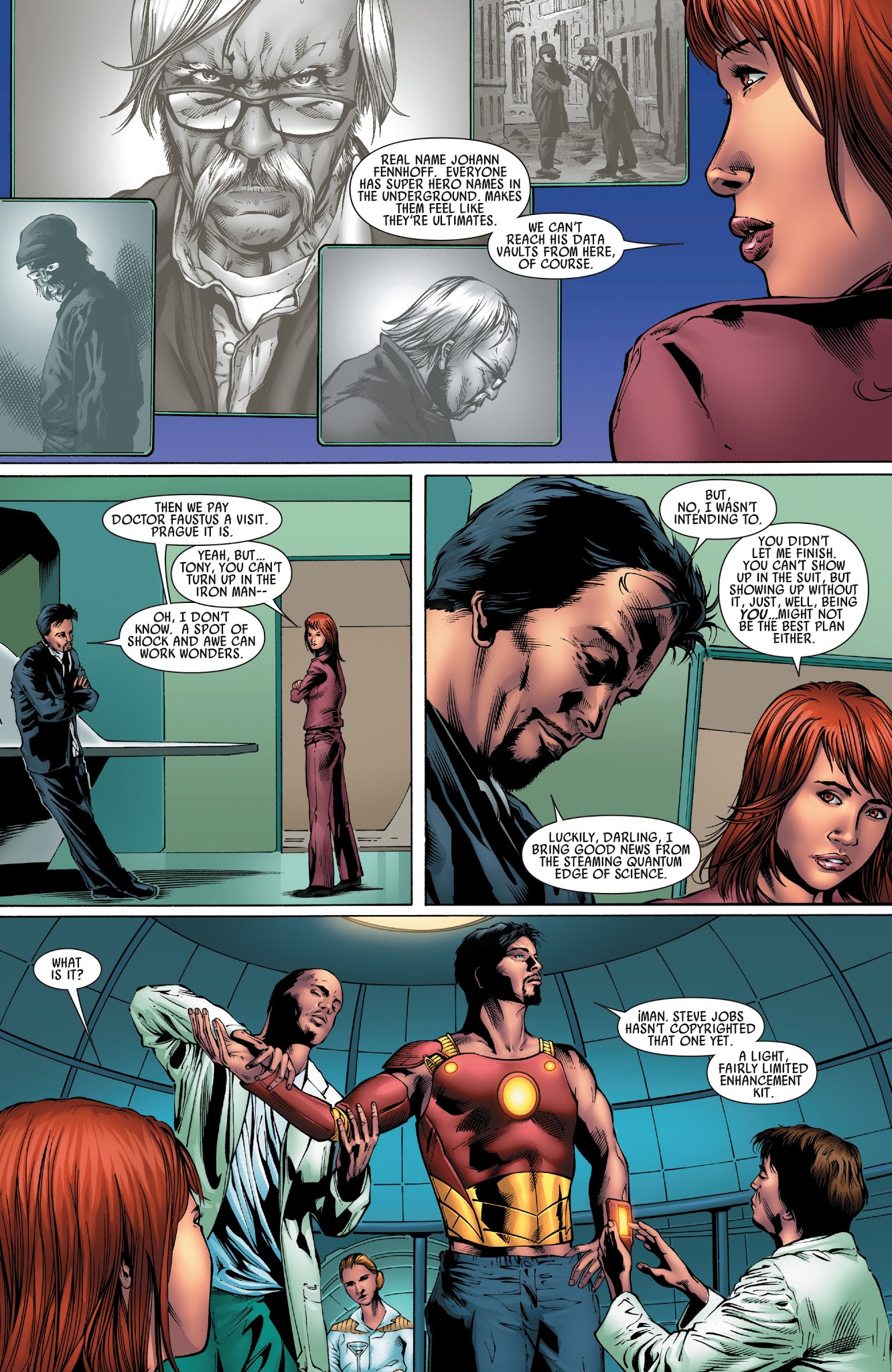 Read online Ultimate Armor Wars comic -  Issue #2 - 8