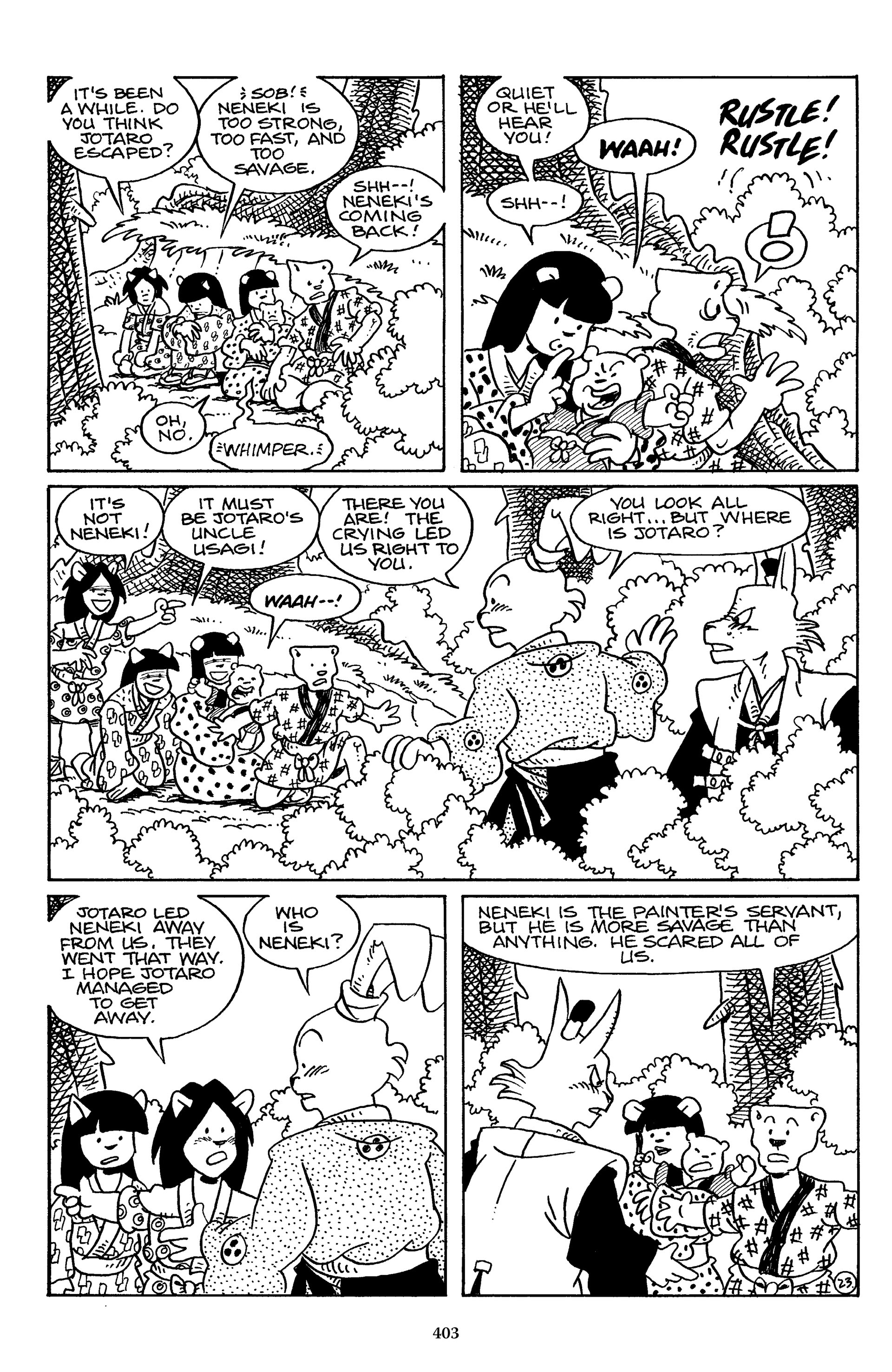 Read online The Usagi Yojimbo Saga (2021) comic -  Issue # TPB 4 (Part 4) - 100