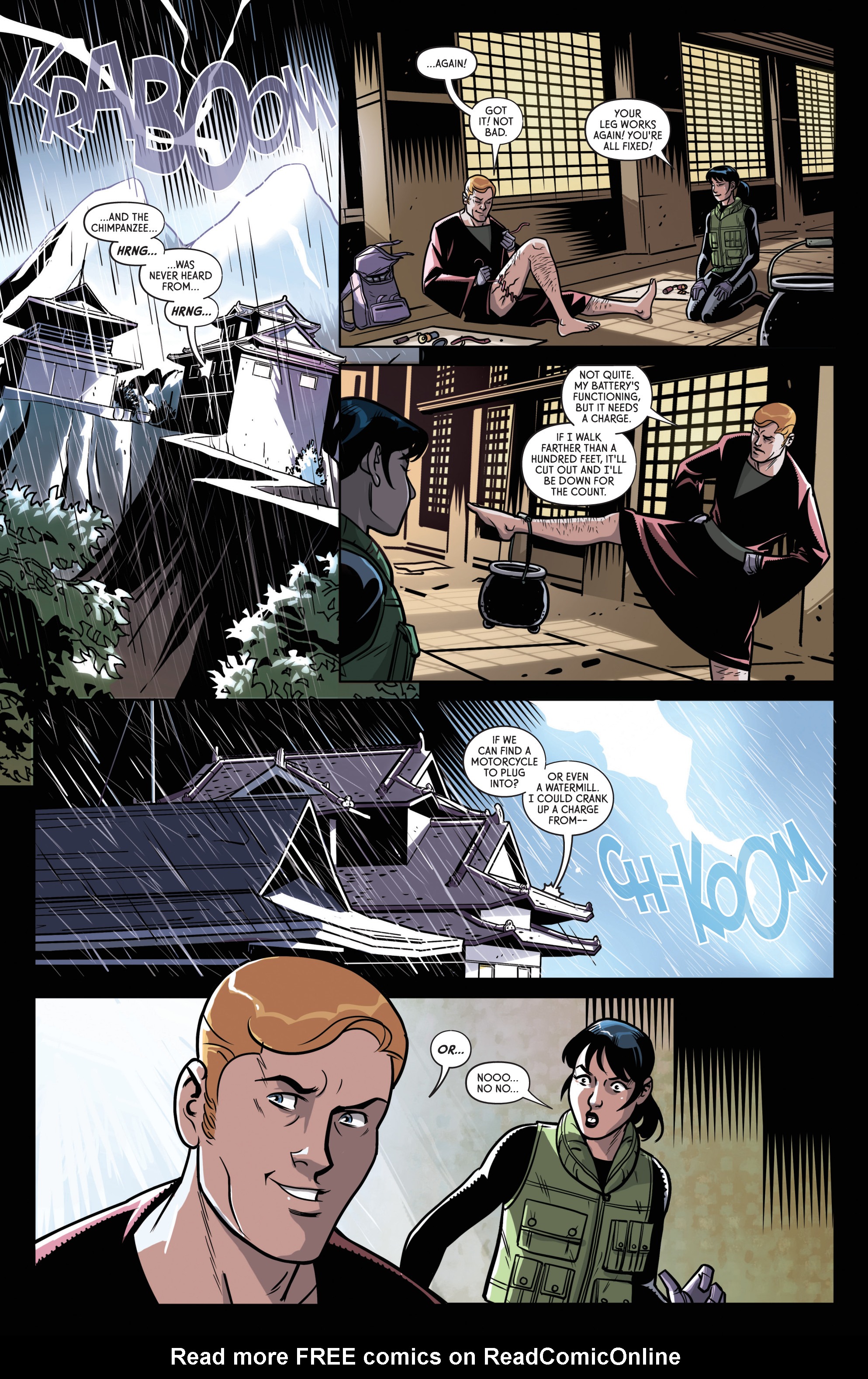 Read online The Six Million Dollar Man comic -  Issue #2 - 22